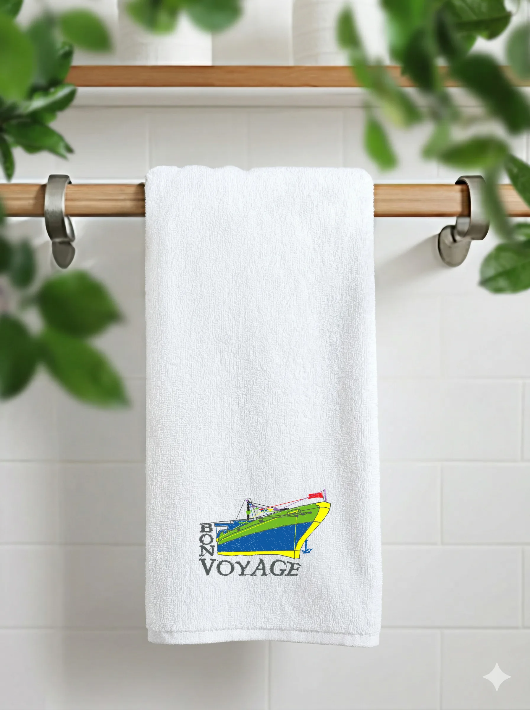 Дизайн машинной вышивки «Морской лайнер Bon Voyage» (81.8×53.9 мм) — вид 11