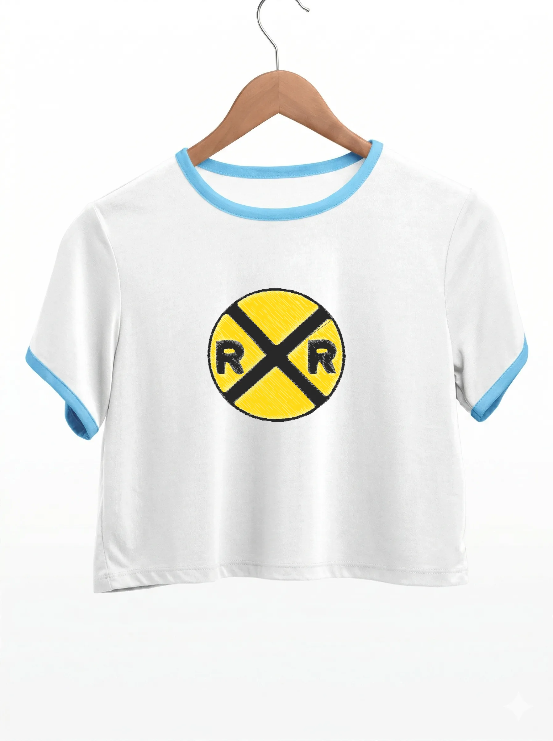 Дизайн машинной вышивки «Железнодорожный знак RXR» (90.4×87 мм) — вид 9