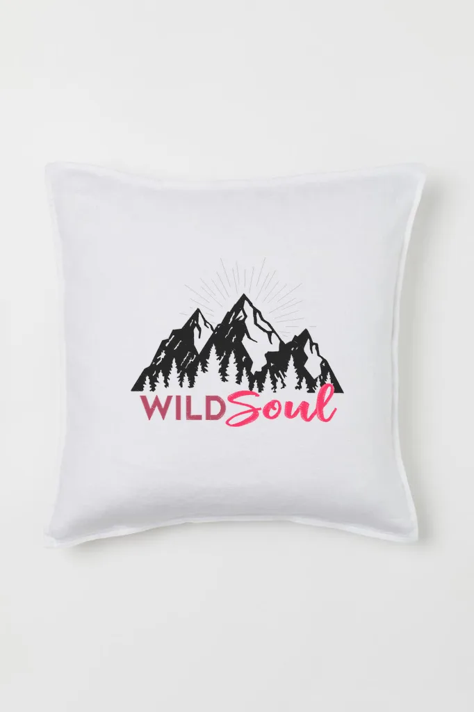 Дизайн машинной вышивки «Горный пейзаж Wild Soul» (114.8×144.2 мм) — вид 2