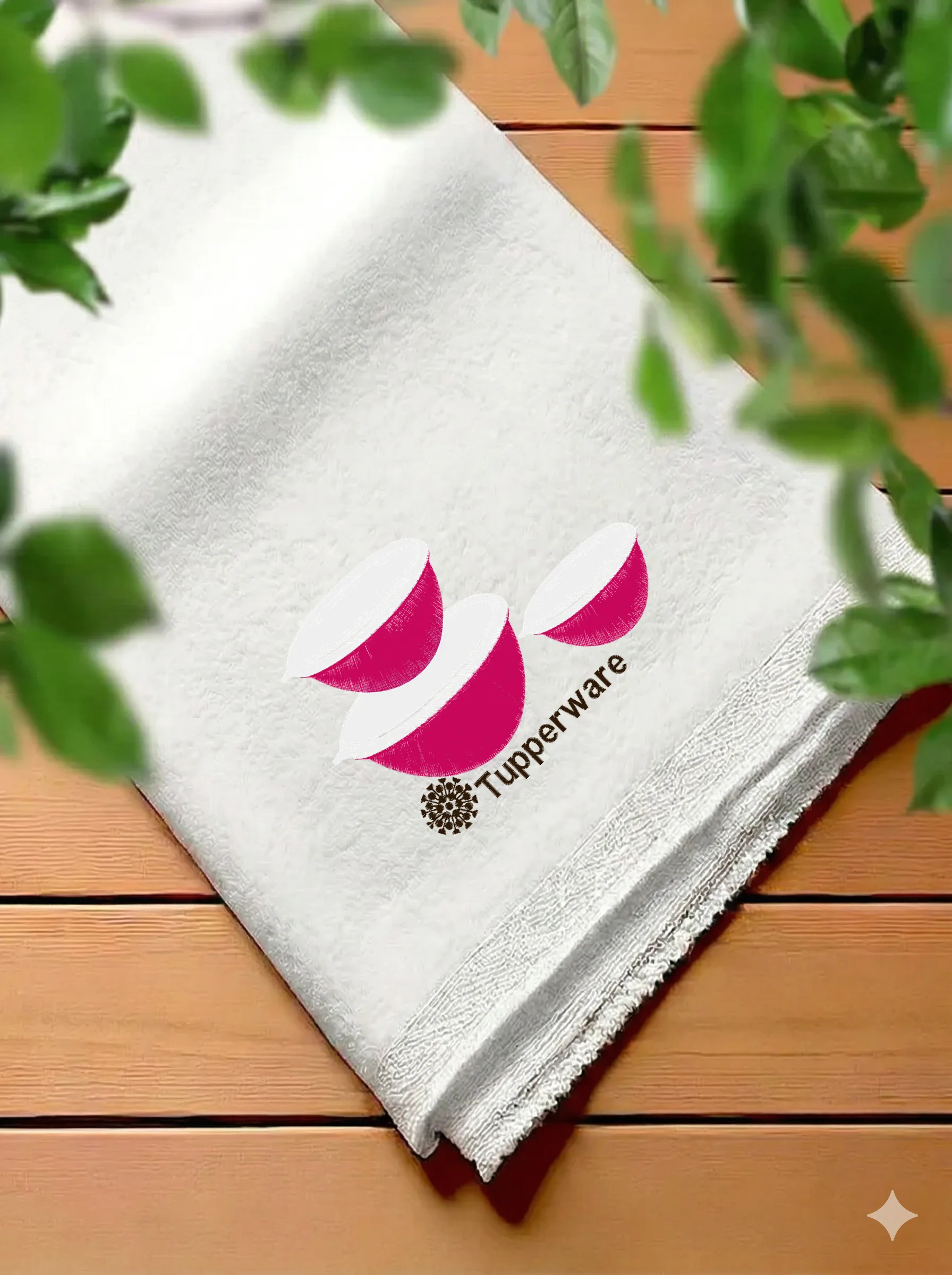 Дизайн машинной вышивки «Логотип и миски Tupperware» (126.7×177.3 мм) — вид 7