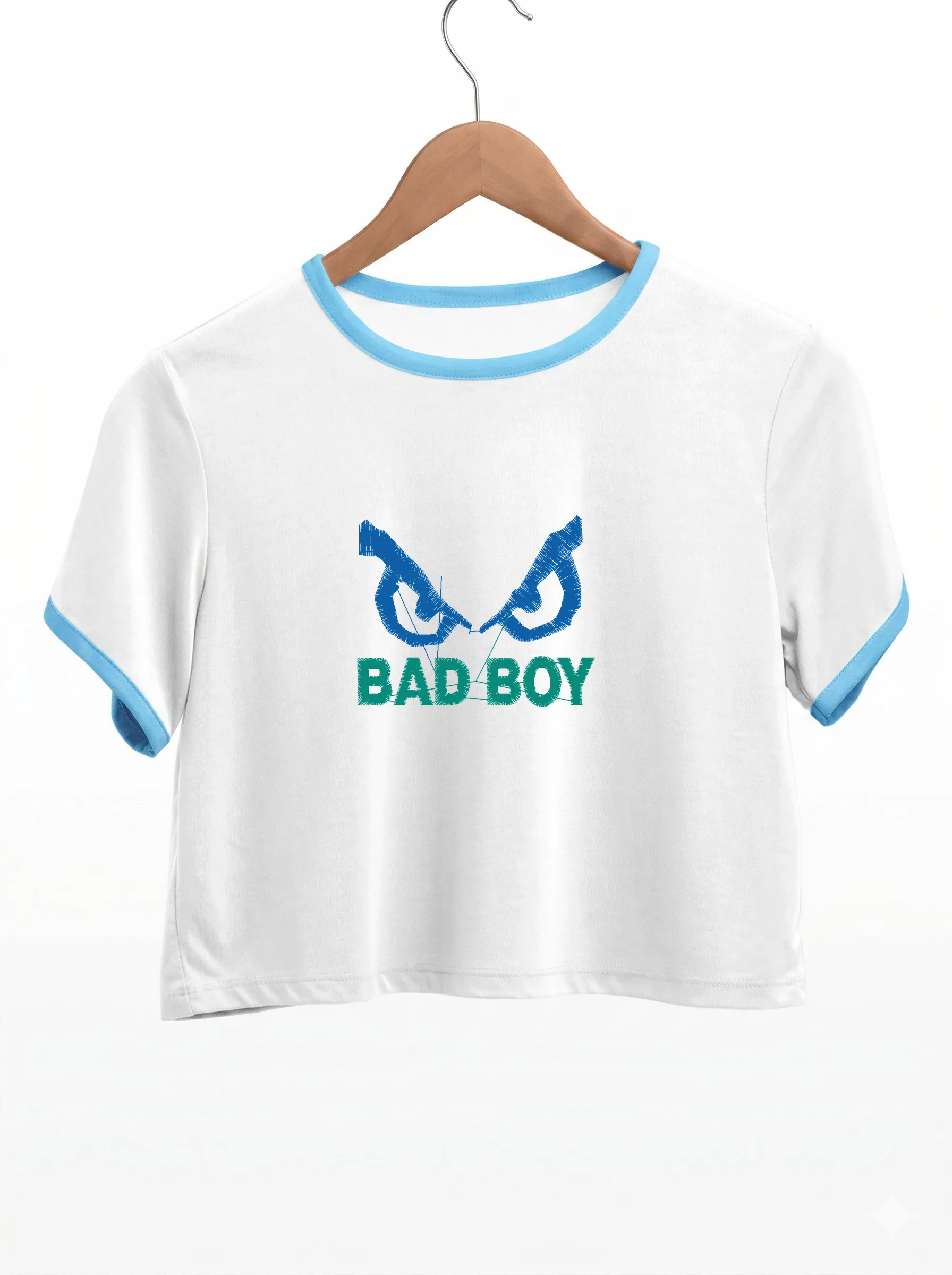 Дизайн машинной вышивки «Логотип Bad Boy» (70.4×56.8 мм) — вид 9