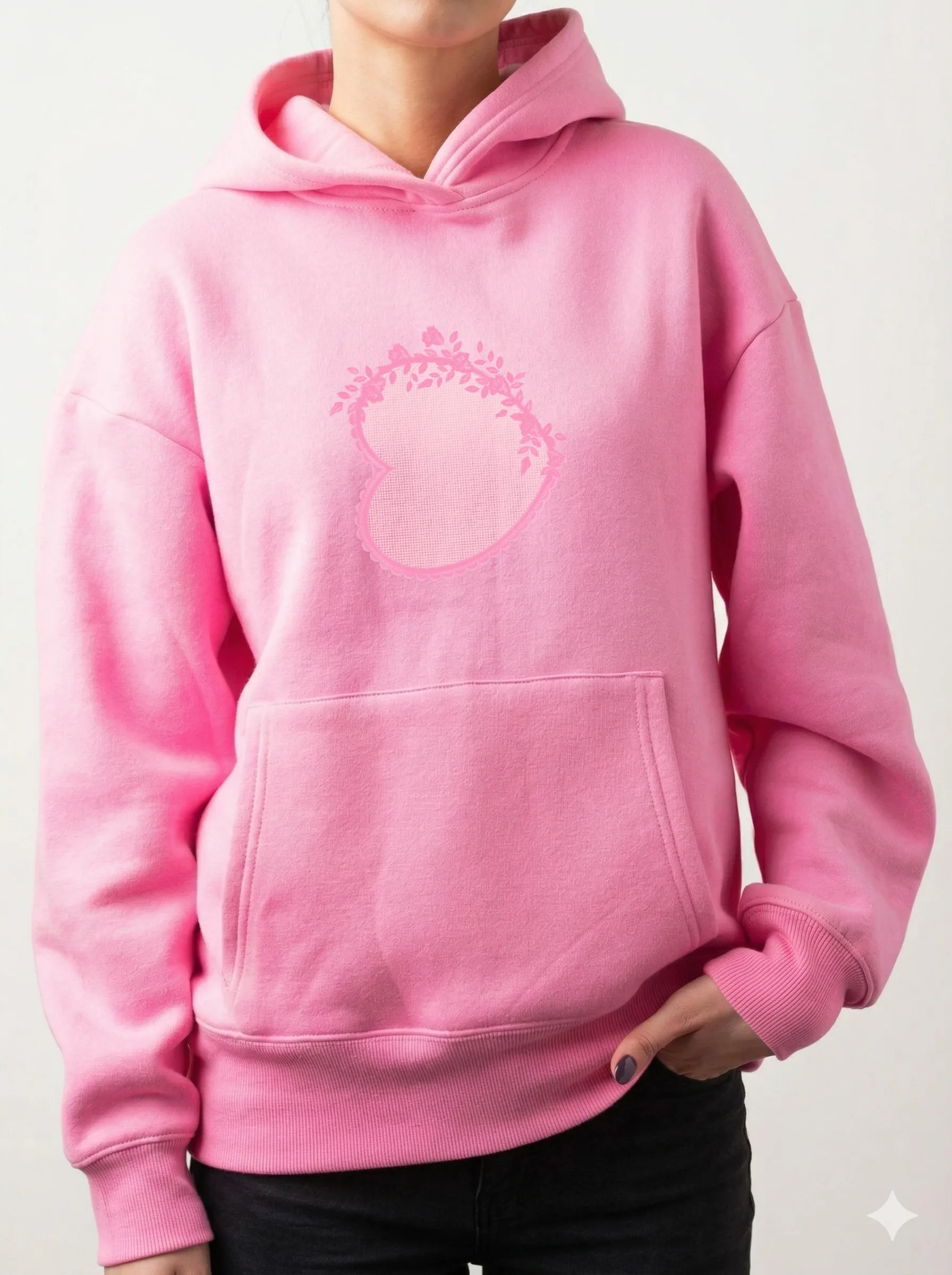 Ажурное сердце с розами (миниатюра 12)