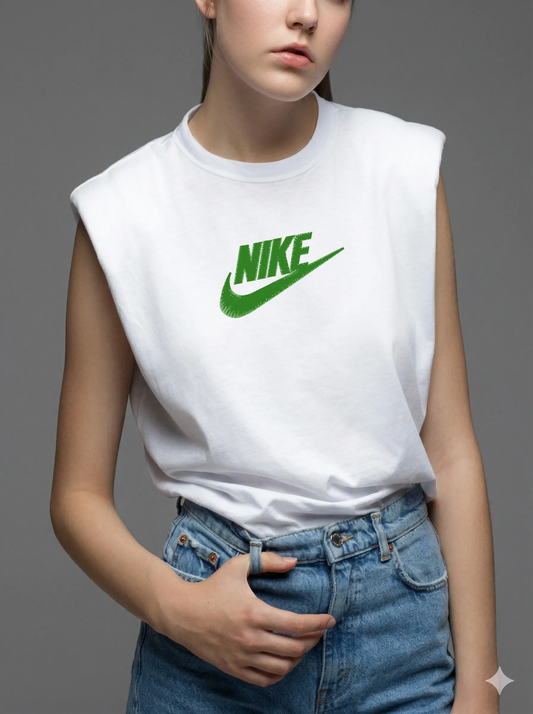 Дизайн машинной вышивки «Спортивный логотип Nike» (64.6×34.2 мм) — вид 8