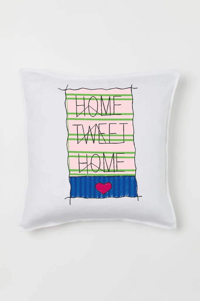 Дизайн машинной вышивки «Декор Home Tweet Home» (51.2×73.4 мм) — вид 2
