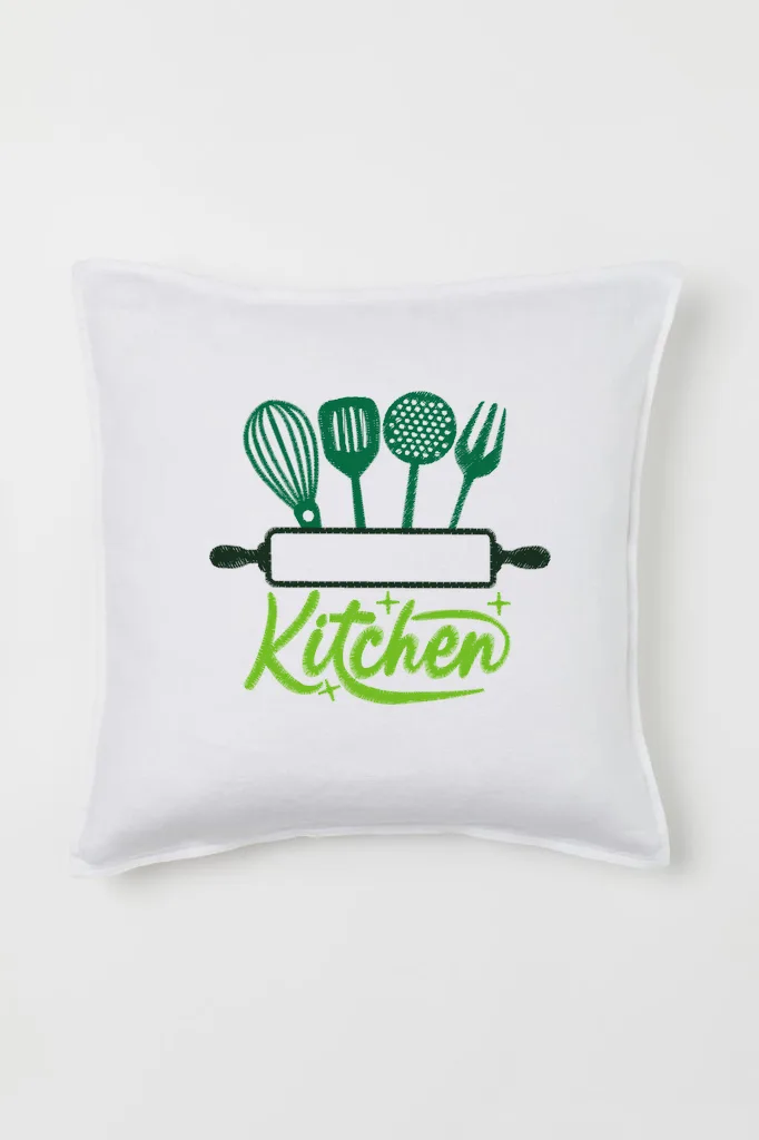 Дизайн машинной вышивки «Кухонный декор Kitchen» (110.8×101.9 мм) — вид 2