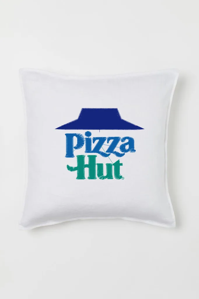 Дизайн машинной вышивки «Логотип Pizza Hut» (93.1×74.4 мм) — вид 2