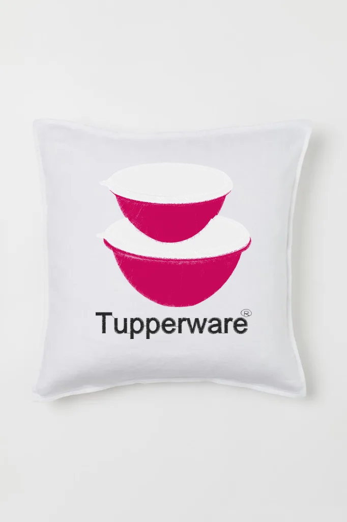 Дизайн машинной вышивки «Логотип Tupperware» (129×145.6 мм) — вид 2