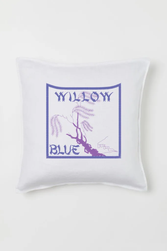 Дизайн машинной вышивки «Дерево Willow Blue» (122.8×123.8 мм) — вид 2