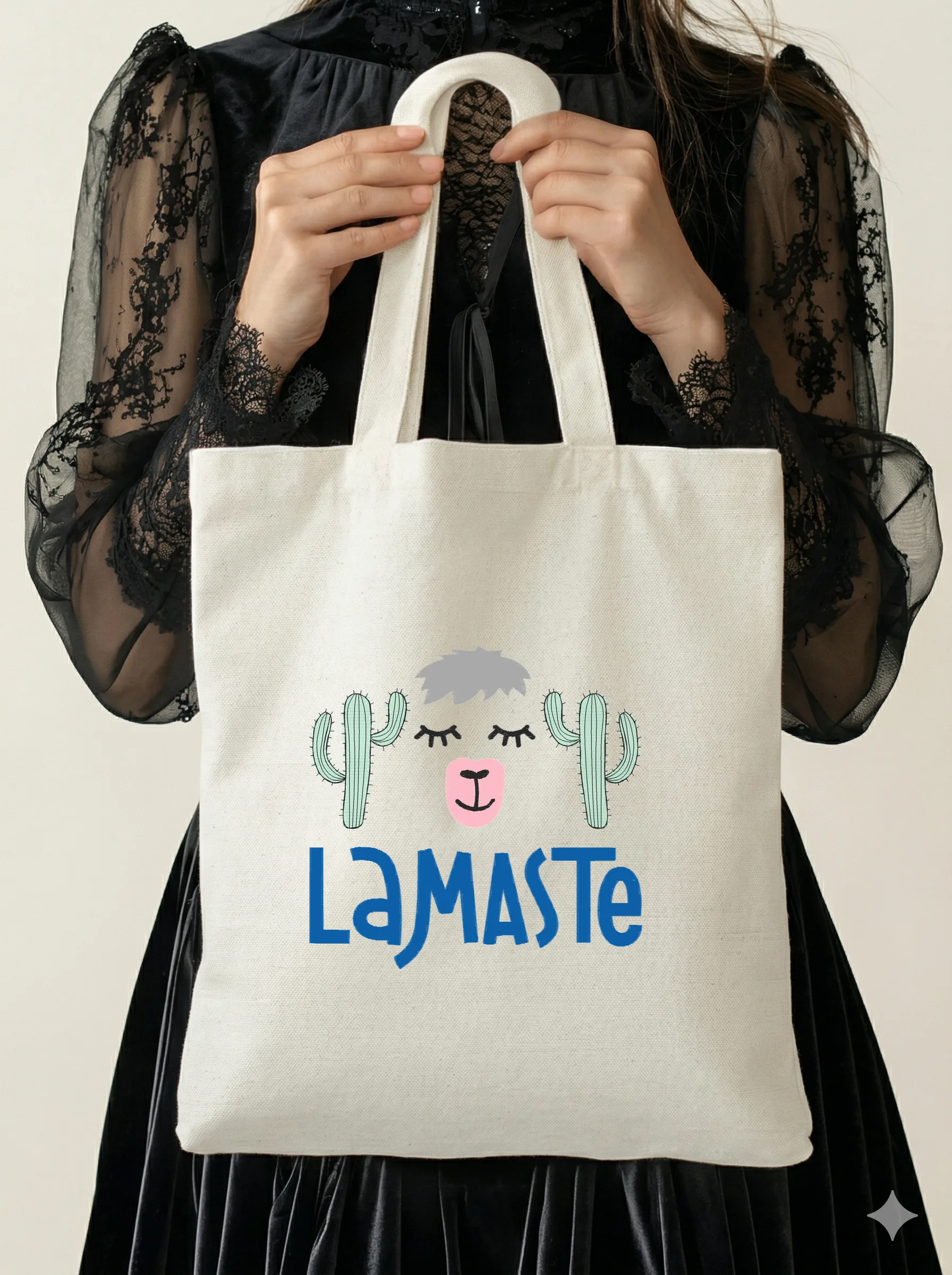 Дизайн машинной вышивки «Забавная лама Lamaste» (153.3×158.2 мм) — вид 5