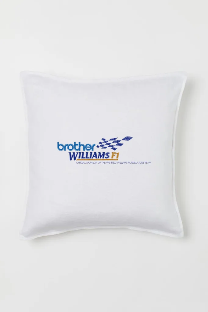 Дизайн машинной вышивки «Логотип Williams F1» (48.2×165.1 мм) — вид 2