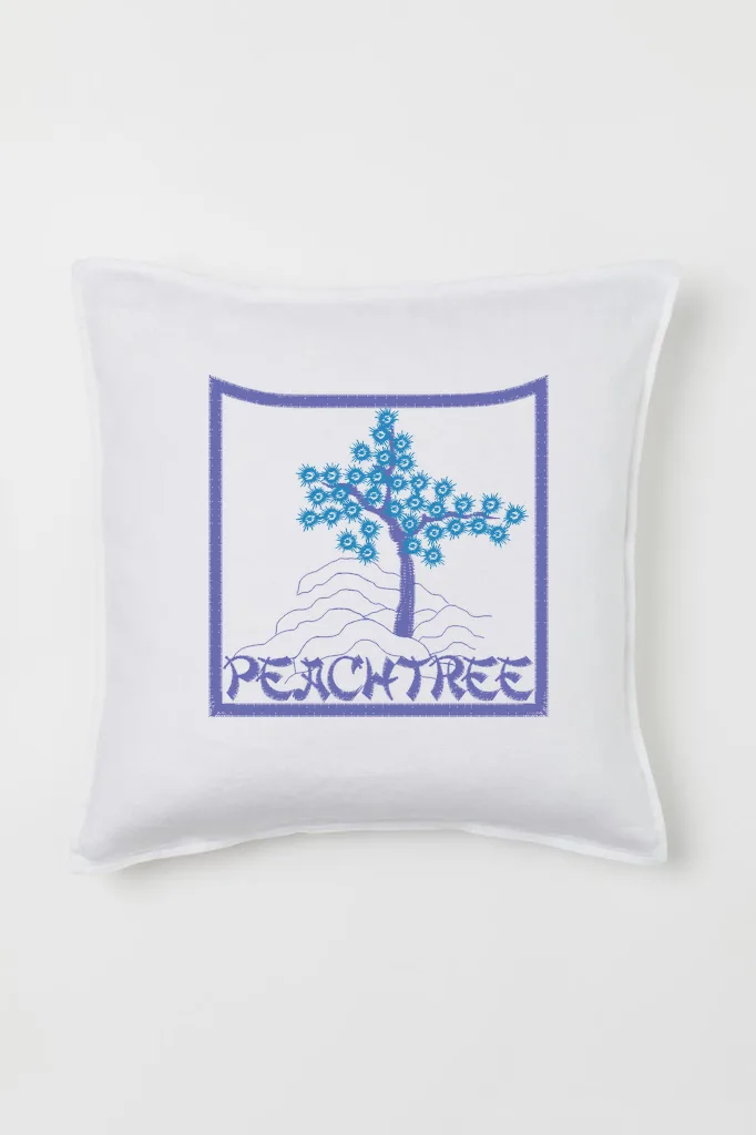 Дизайн машинной вышивки «Декоративное дерево Peachtree» (92×92.8 мм) — вид 2