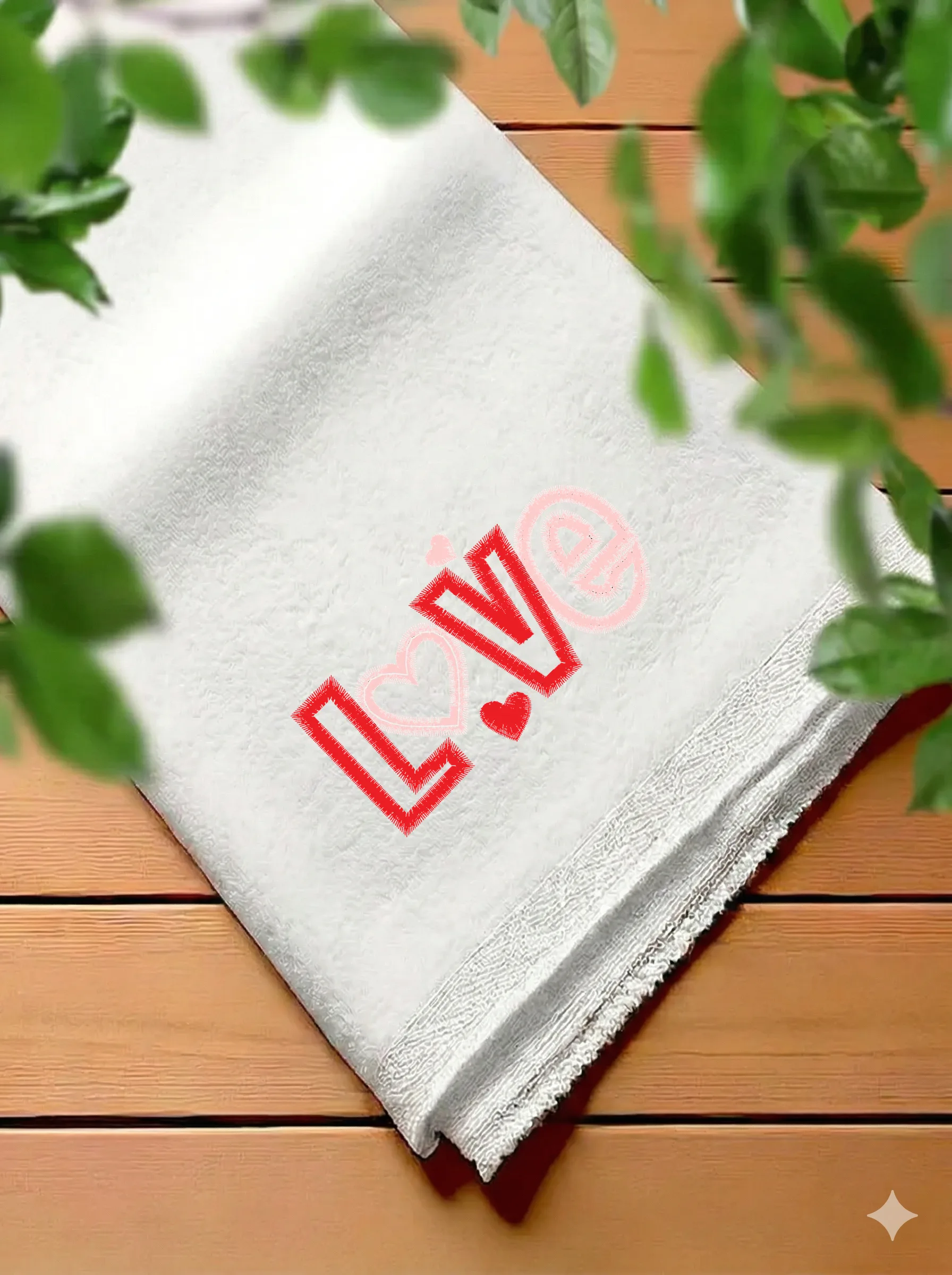 Надпись Love с сердцами (миниатюра 7)