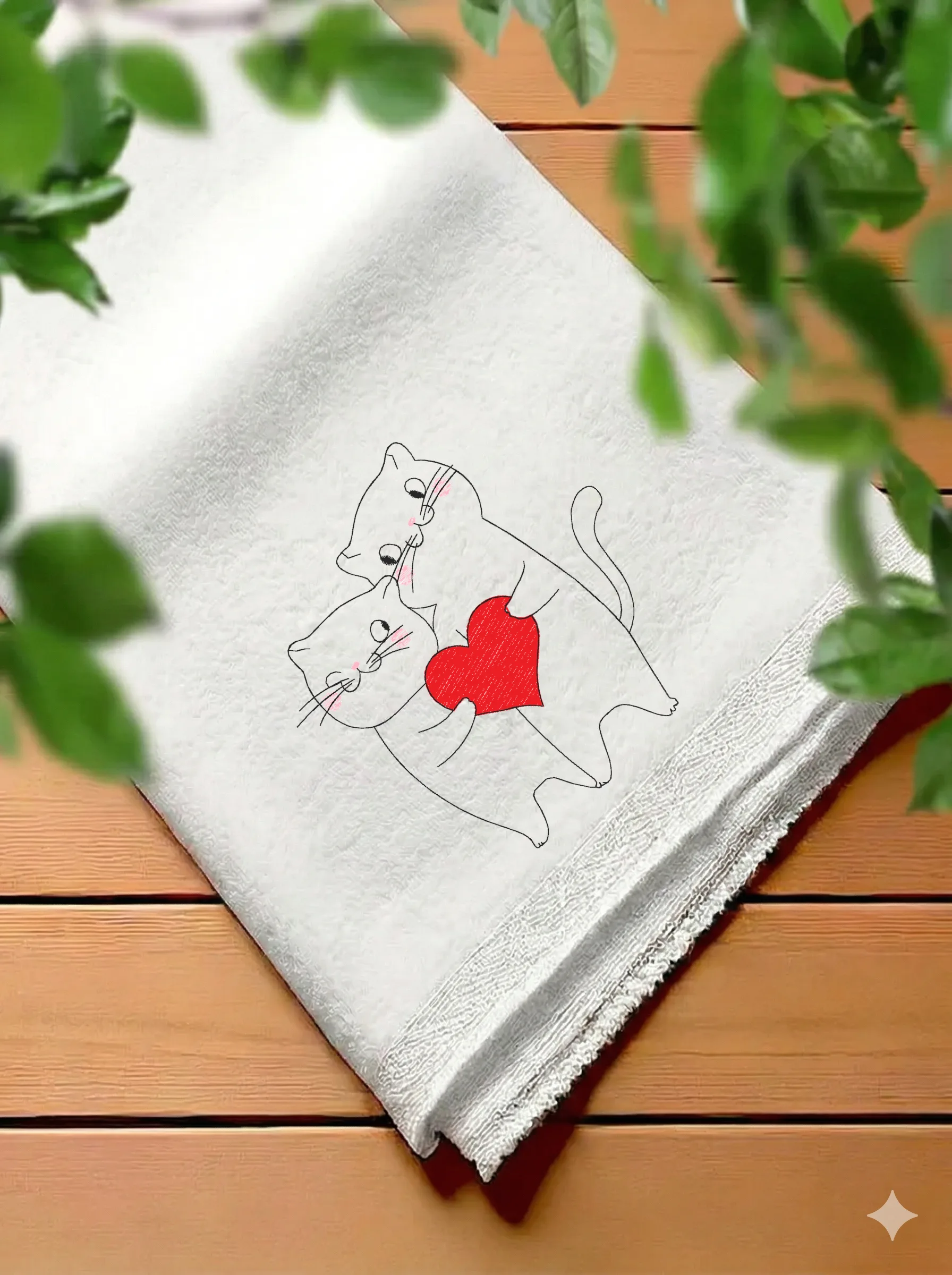 Влюбленные черные котики (миниатюра 7)