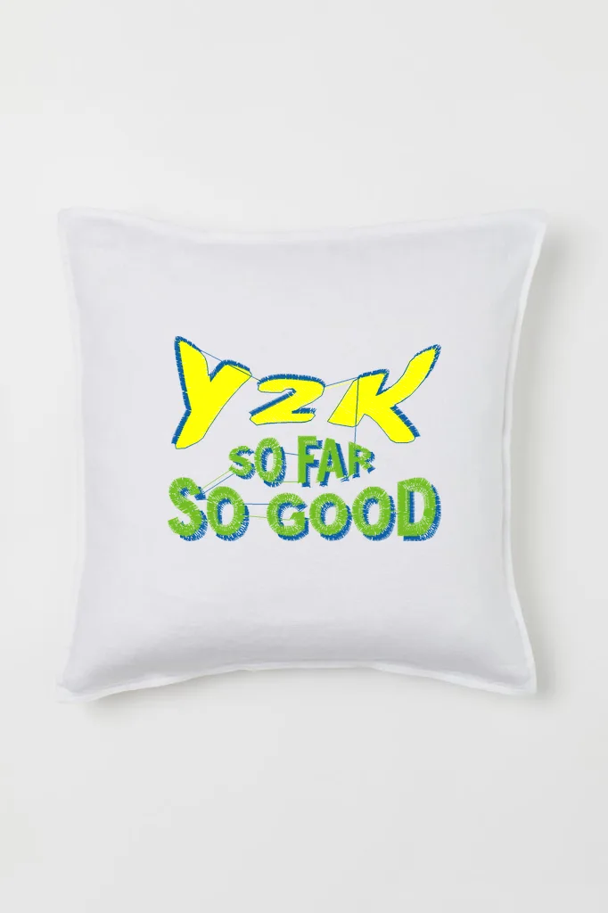 Дизайн машинной вышивки «Надпись Y2K So Far So Good» (102.4×76.7 мм) — вид 2