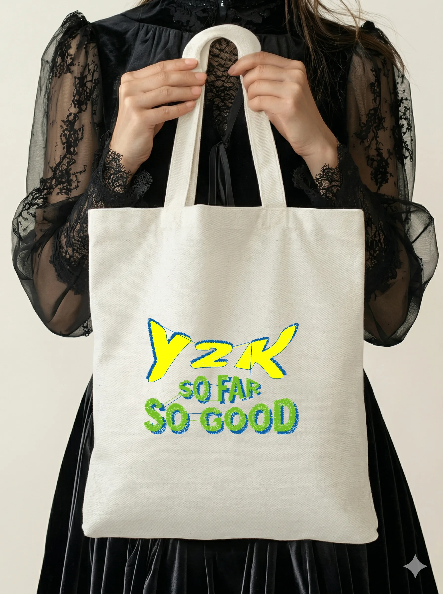 Дизайн машинной вышивки «Надпись Y2K So Far So Good» (102.4×76.7 мм) — вид 5