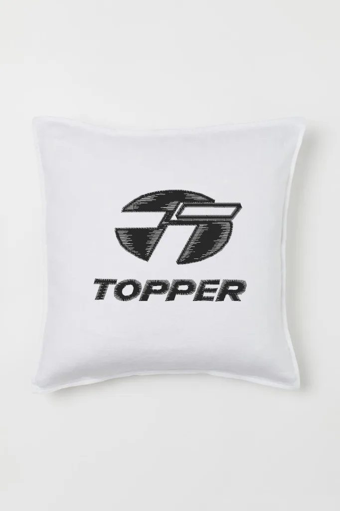 Дизайн машинной вышивки «Спортивный логотип Topper» (64.5×47 мм) — вид 2