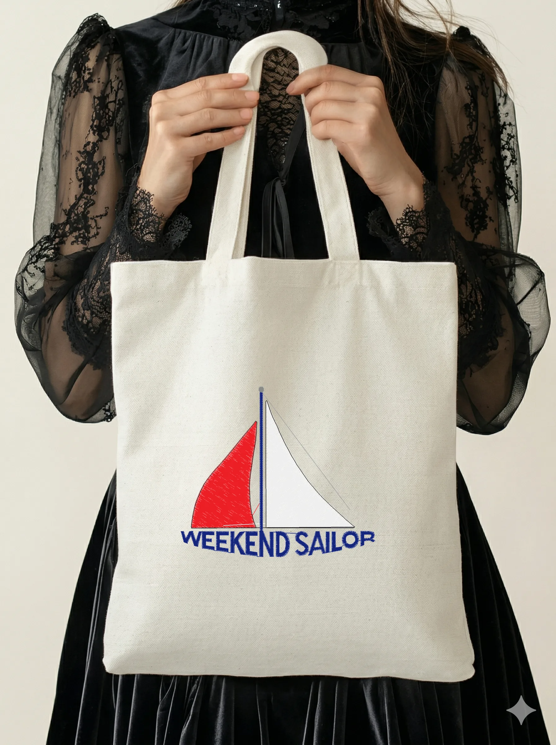 Дизайн машинной вышивки «Парусник Weekend Sailor» (97.8×85.9 мм) — вид 5