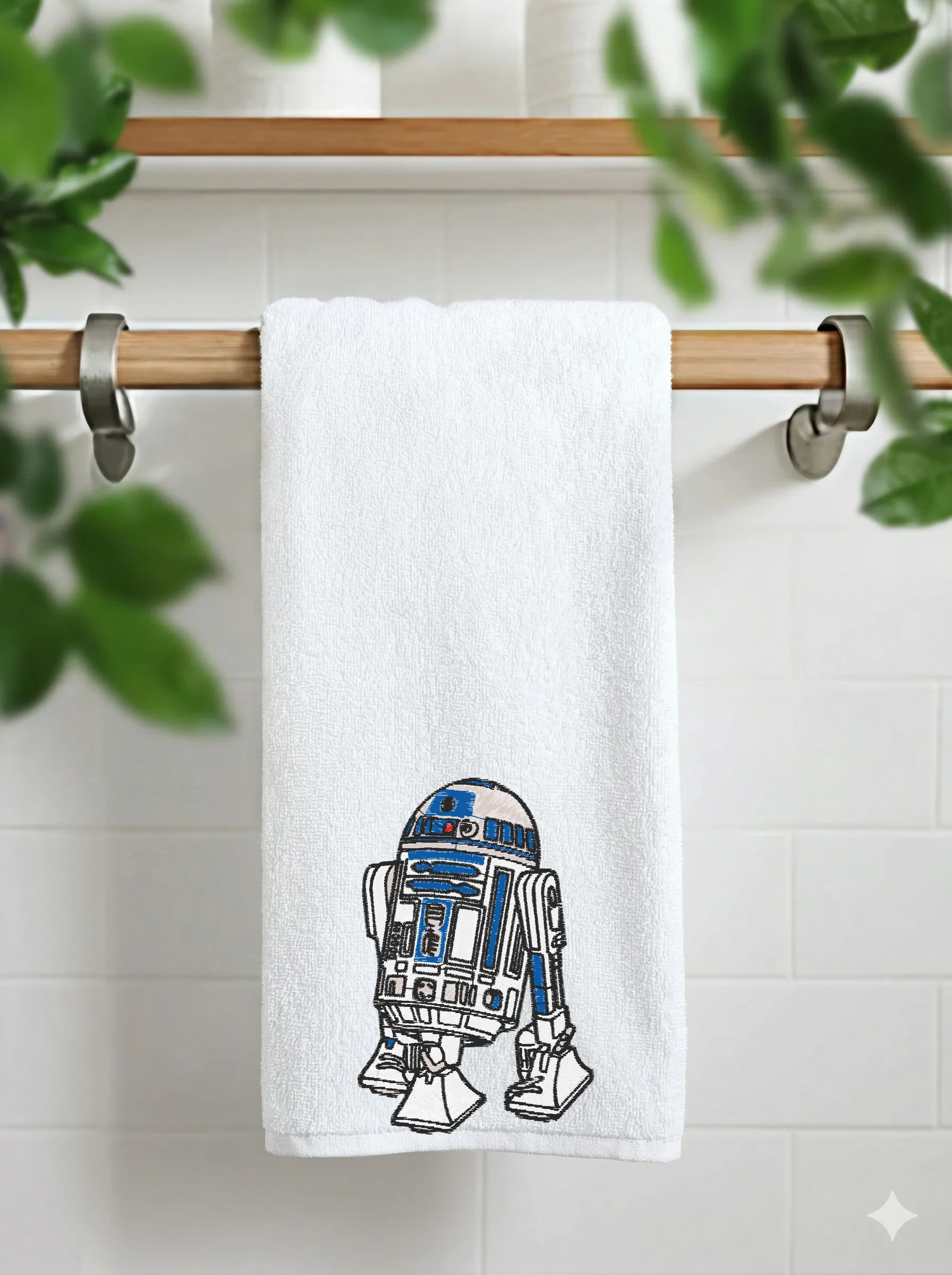 Дизайн машинной вышивки «Дроид R2-D2» (65×98 мм) — вид 11
