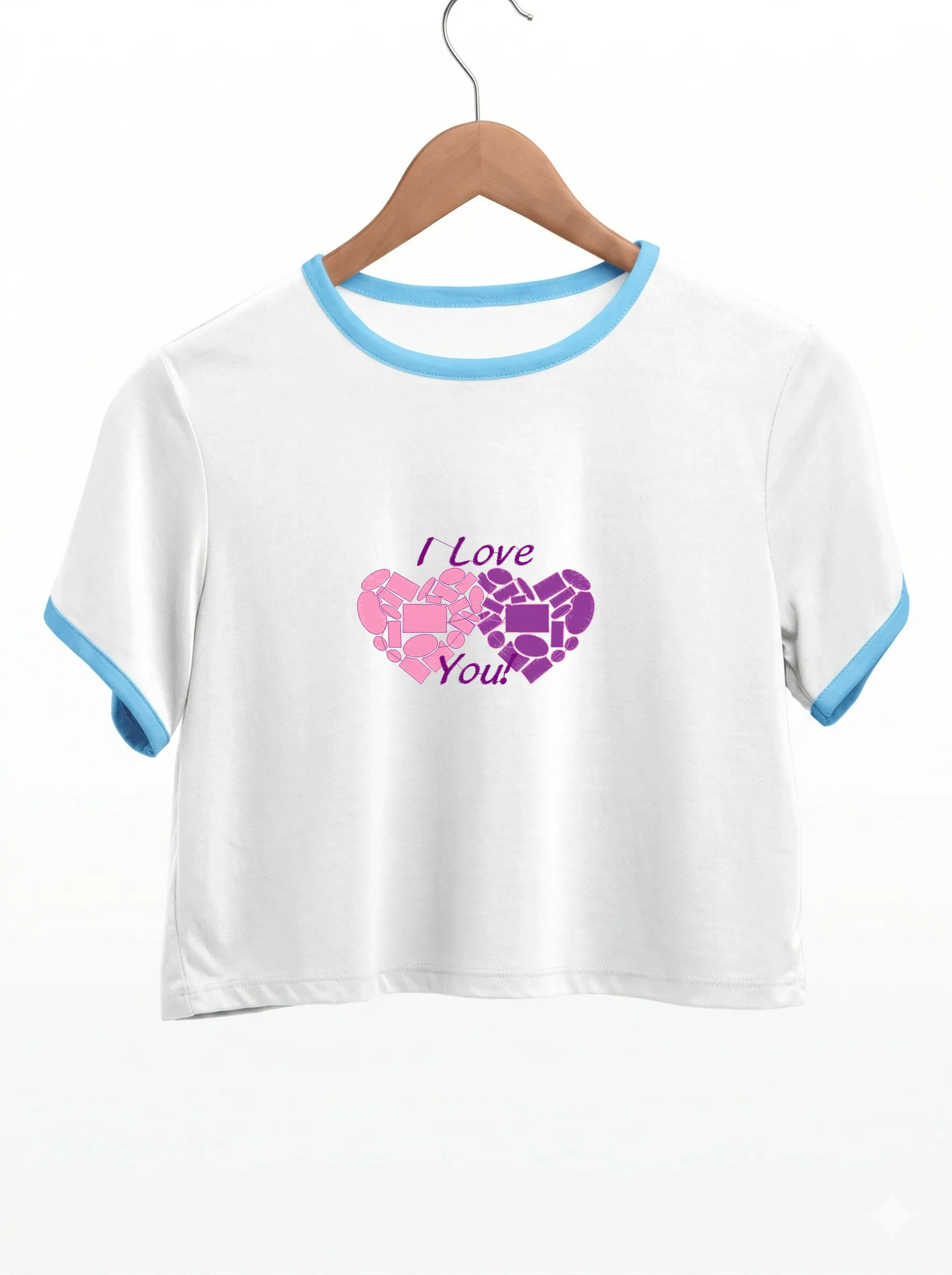 Двойное сердце I Love You (миниатюра 9)