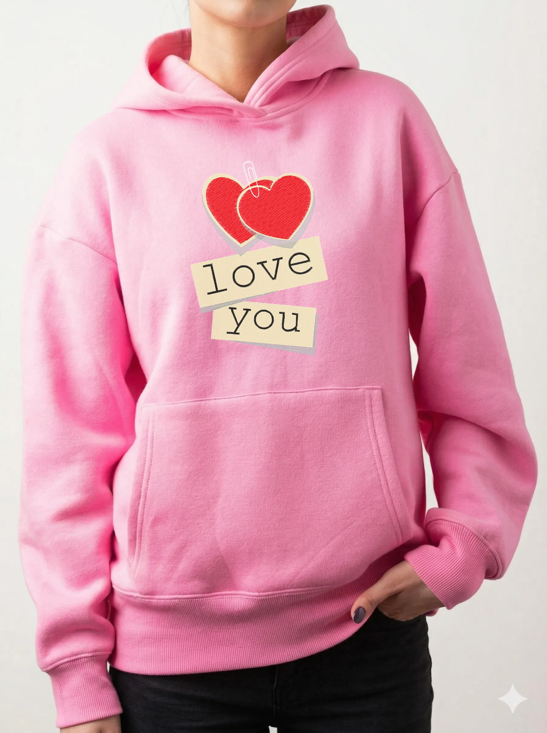 Парные сердца Love You (миниатюра 12)