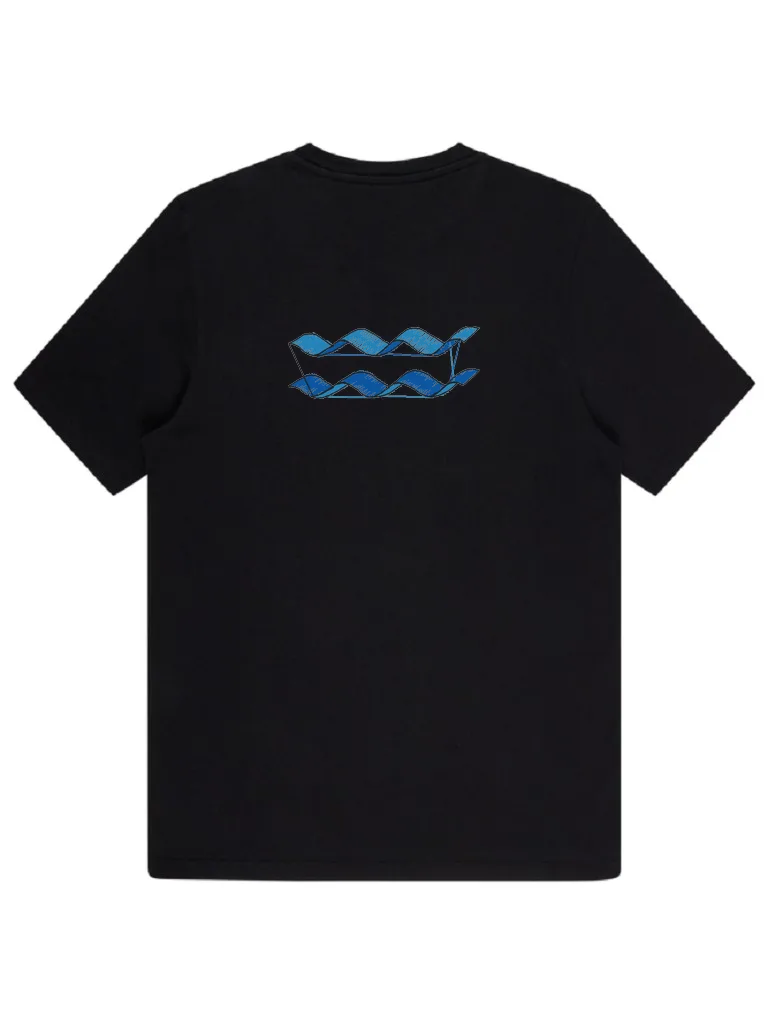 Дизайн машинной вышивки «Абстрактные синие волны» (40×14.9 мм) — вид 4