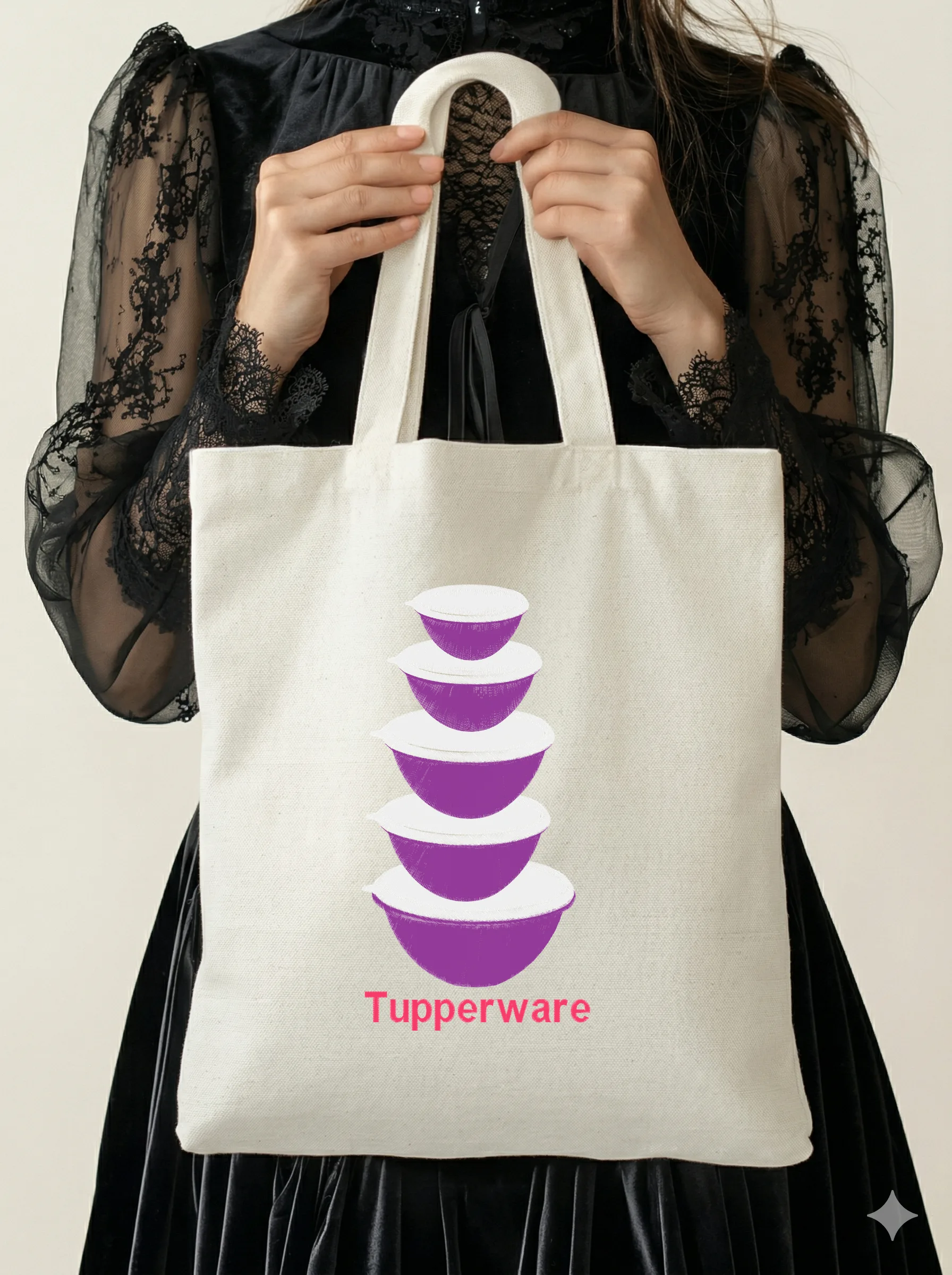 Дизайн машинной вышивки «Логотип Tupperware» (137×267.7 мм) — вид 5