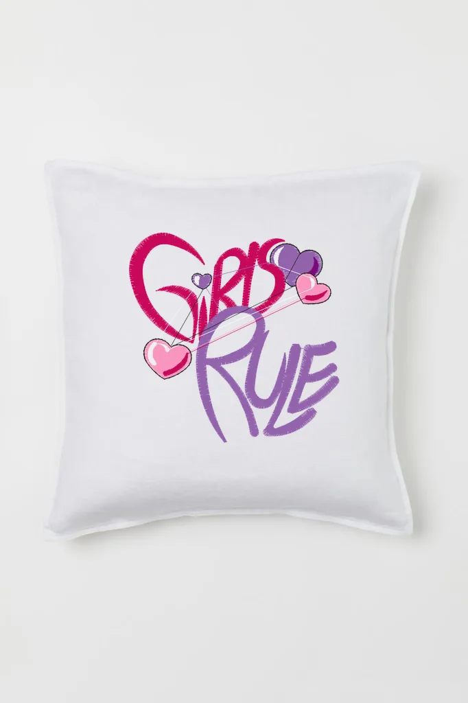 Надпись Girls Rule (миниатюра 2)