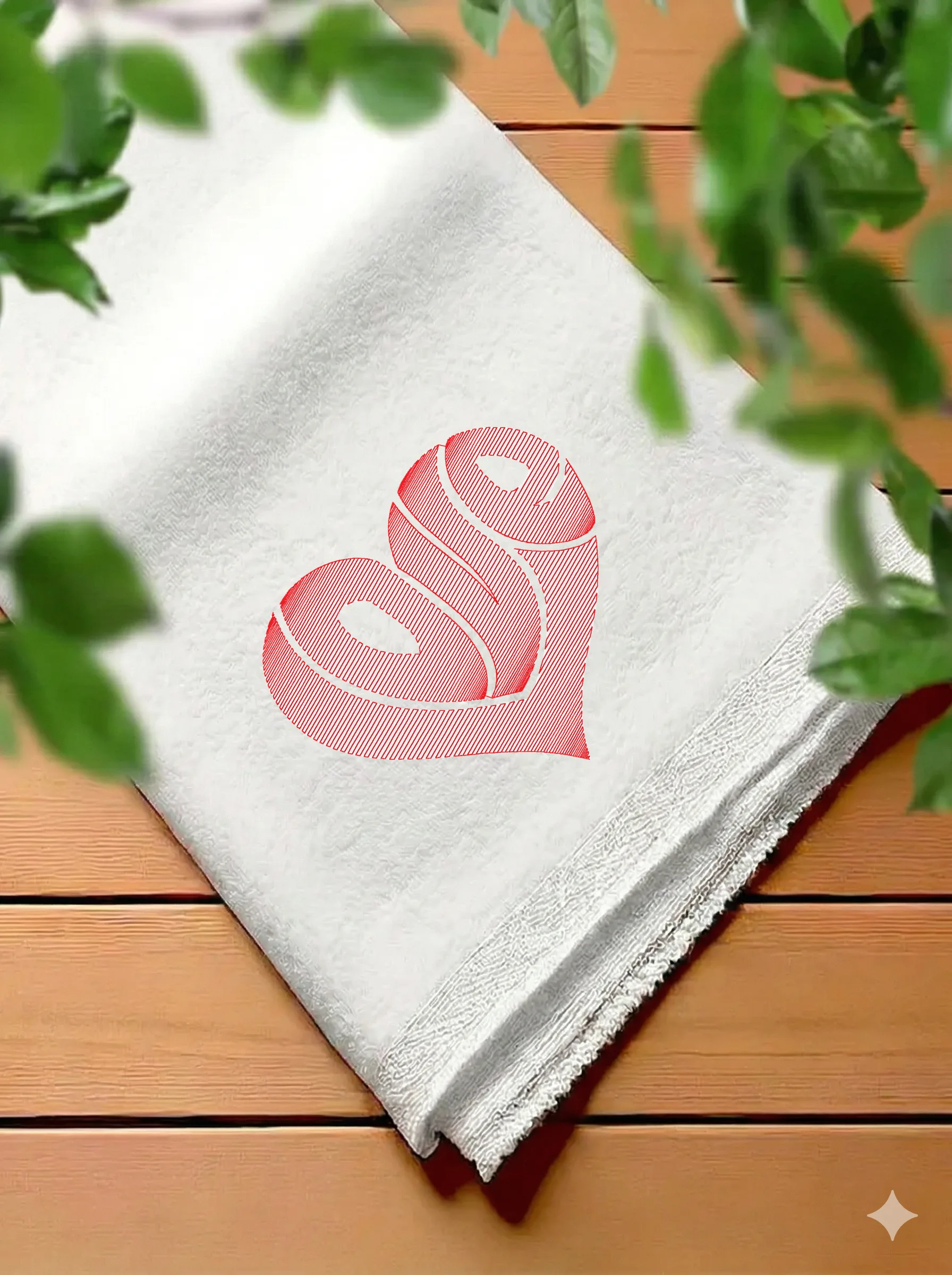 Красное сердце Love (миниатюра 7)