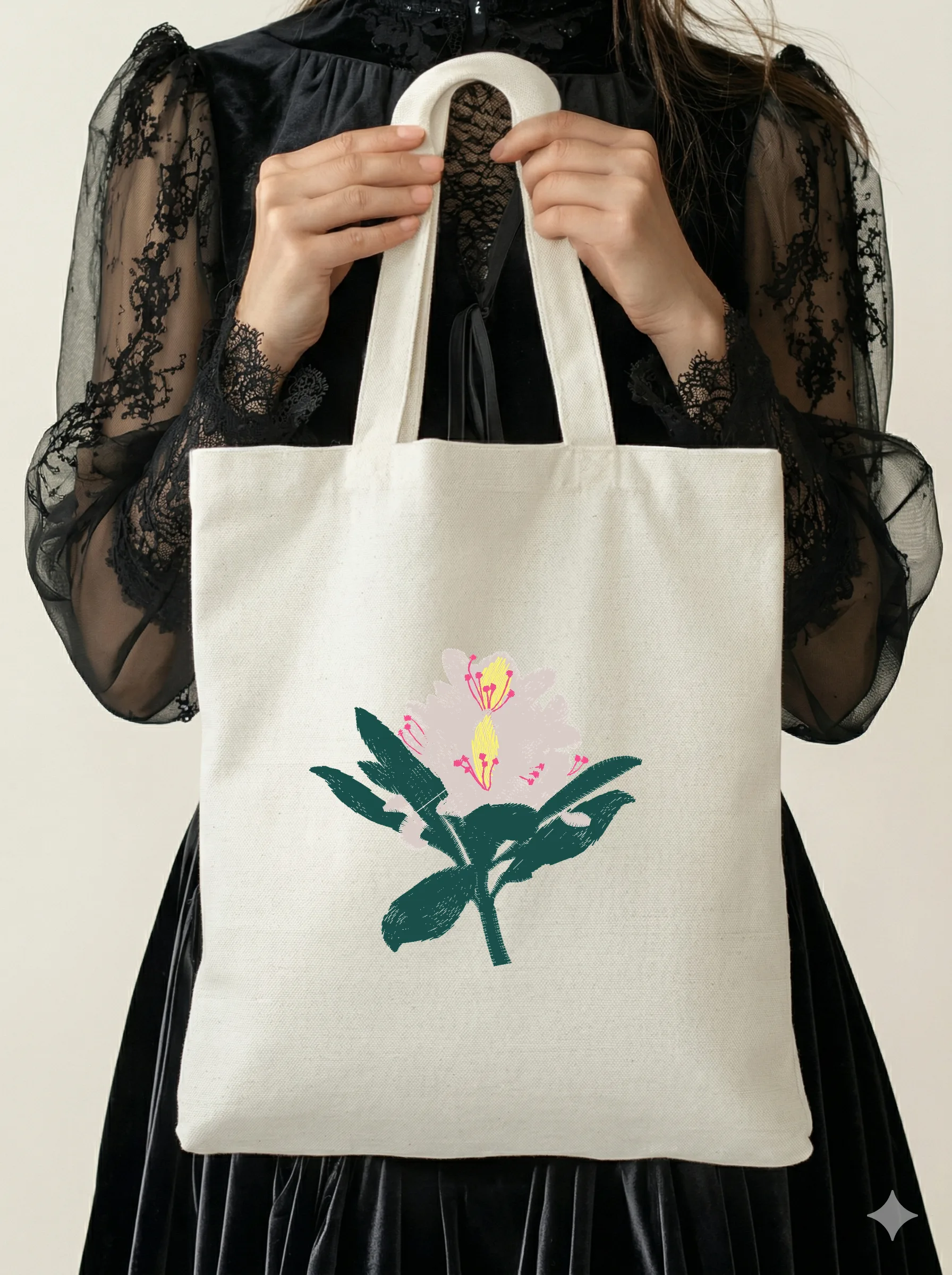 Дизайн машинной вышивки «Цветущий рододендрон» (81.6×77.8 мм) — вид 5