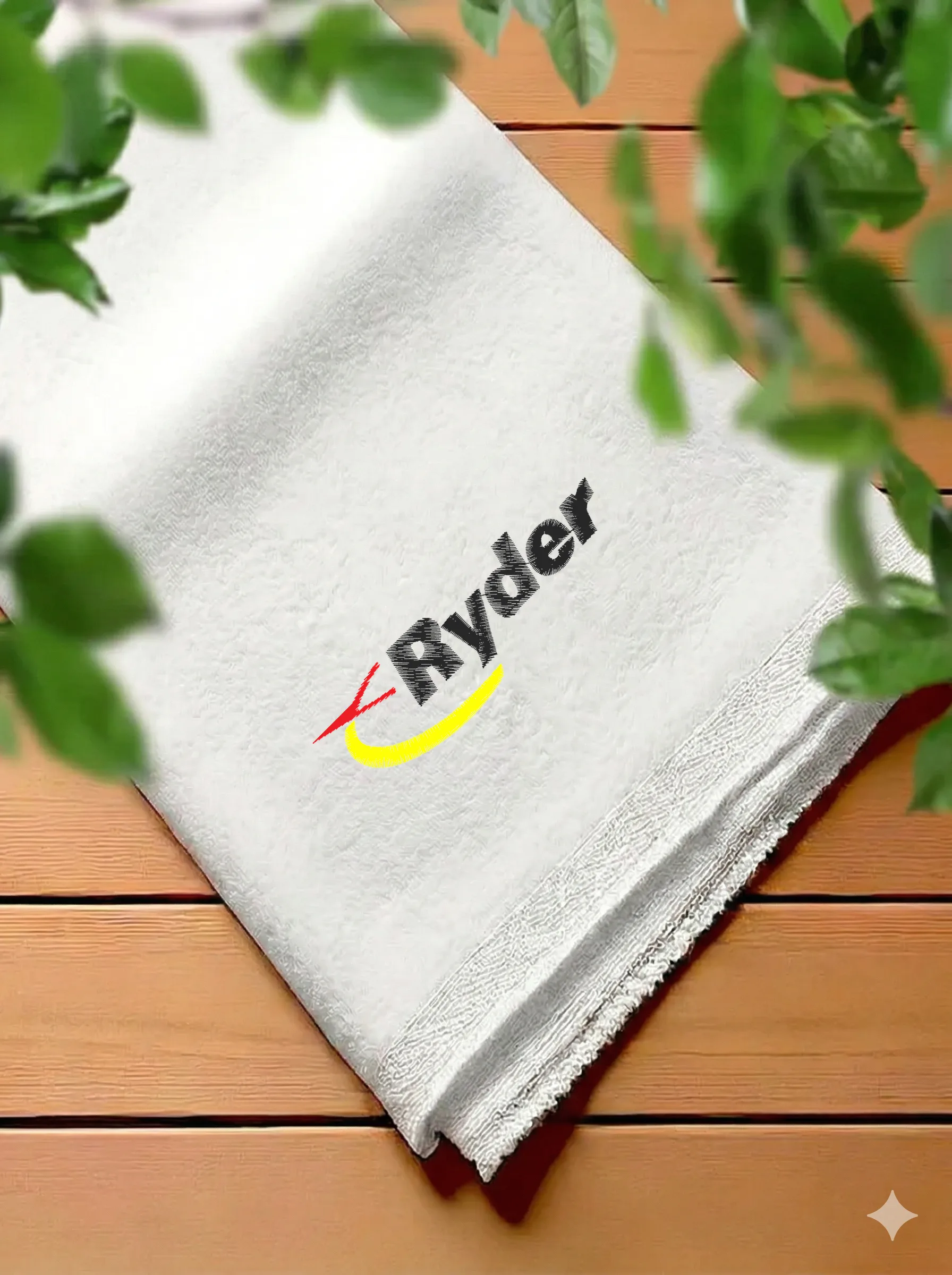 Дизайн машинной вышивки «Спортивный логотип Ryder» (96.4×27.2 мм) — вид 7