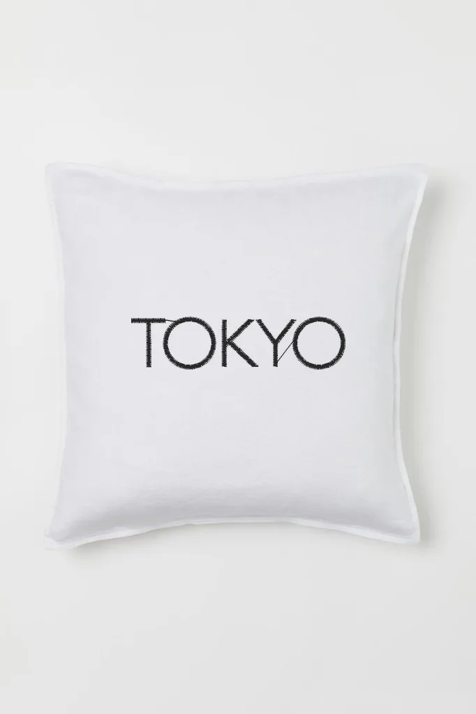 Дизайн машинной вышивки «Стильная надпись TOKYO» (55.2×13.7 мм) — вид 2