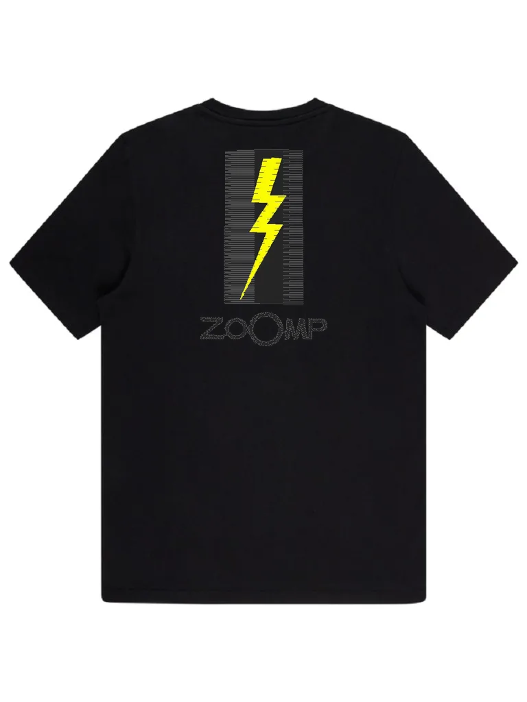 Дизайн машинной вышивки «Желтая молния ZOOMP» (32.6×51 мм) — вид 4