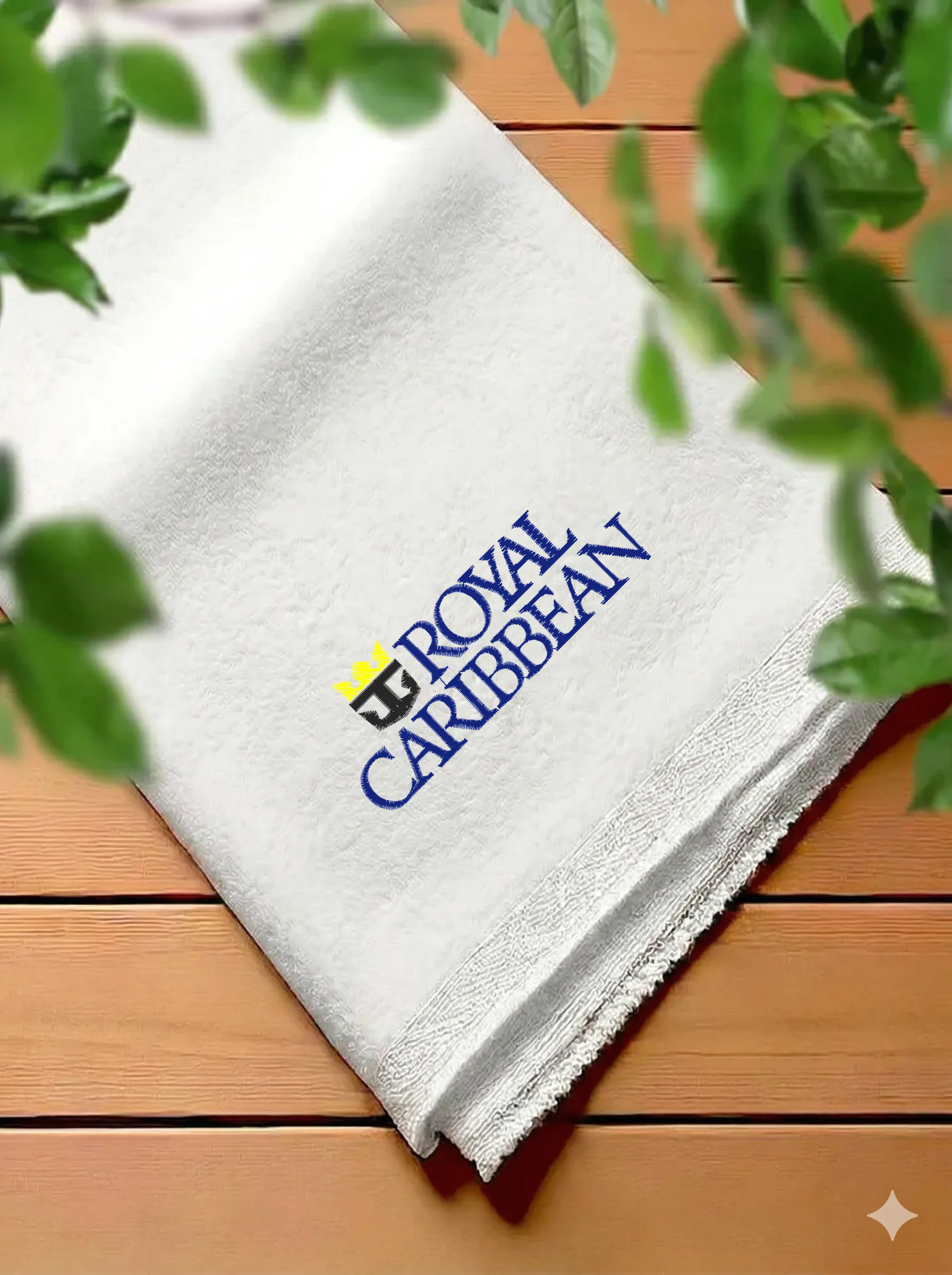 Дизайн машинной вышивки «Логотип Royal Caribbean» (96.8×34.8 мм) — вид 7