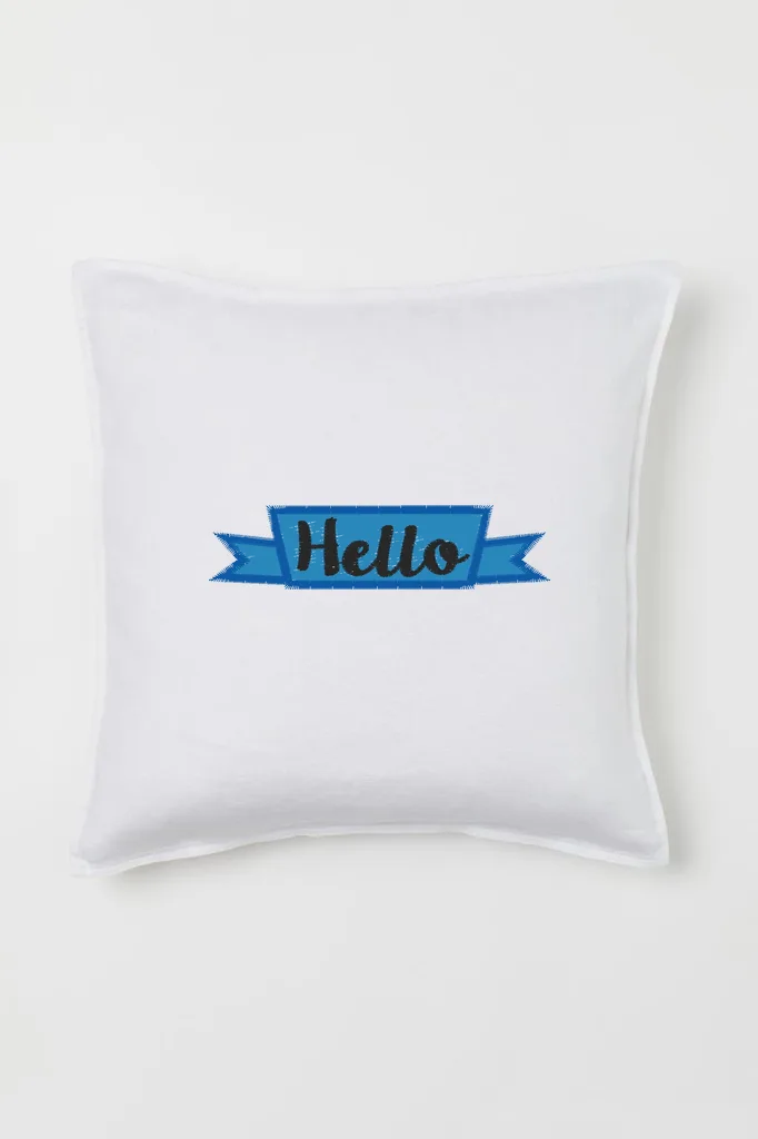 Дизайн машинной вышивки «Лента Hello» (81.1×20 мм) — вид 2