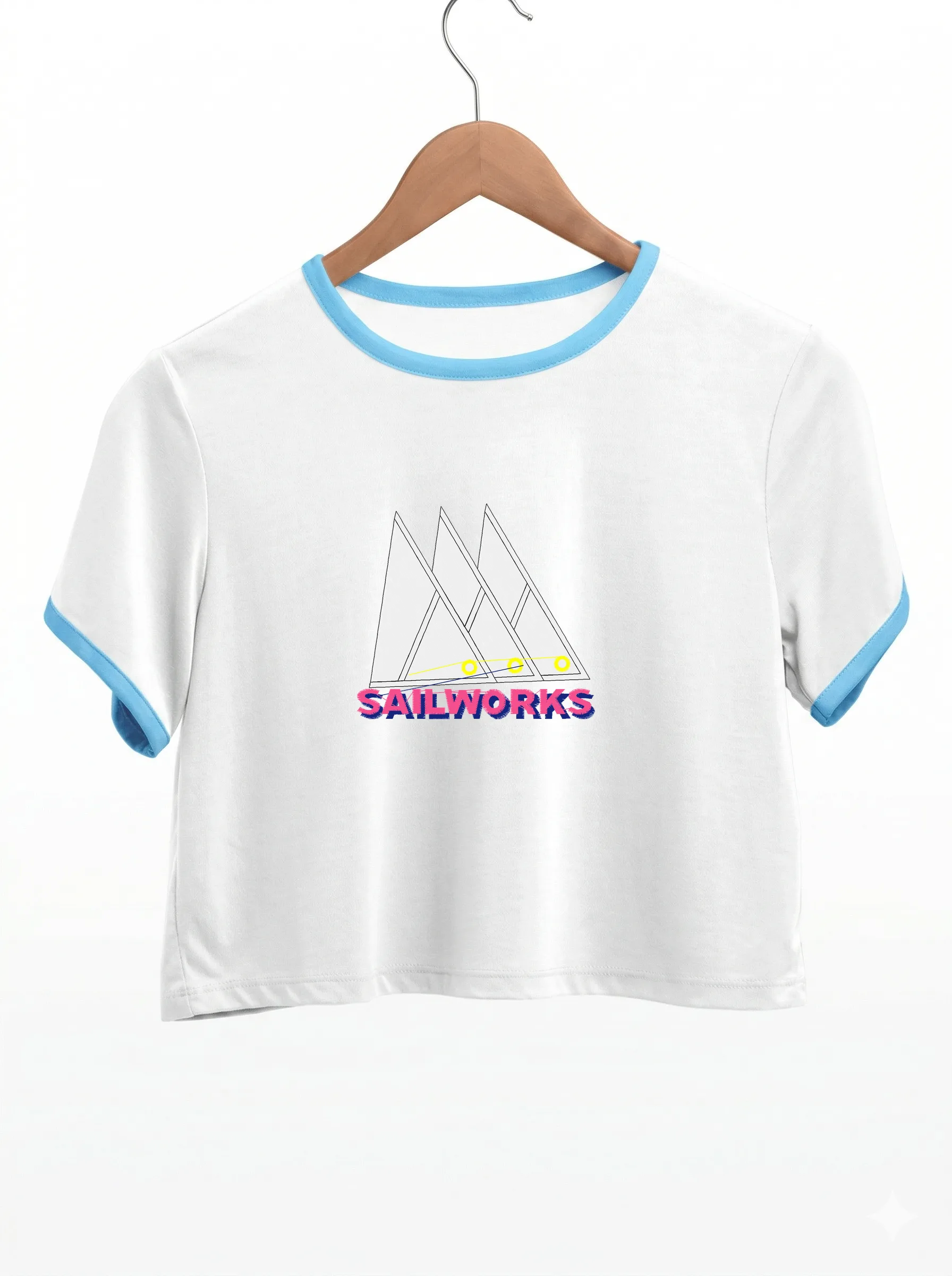 Дизайн машинной вышивки «Логотип Sailworks» (98×89 мм) — вид 9