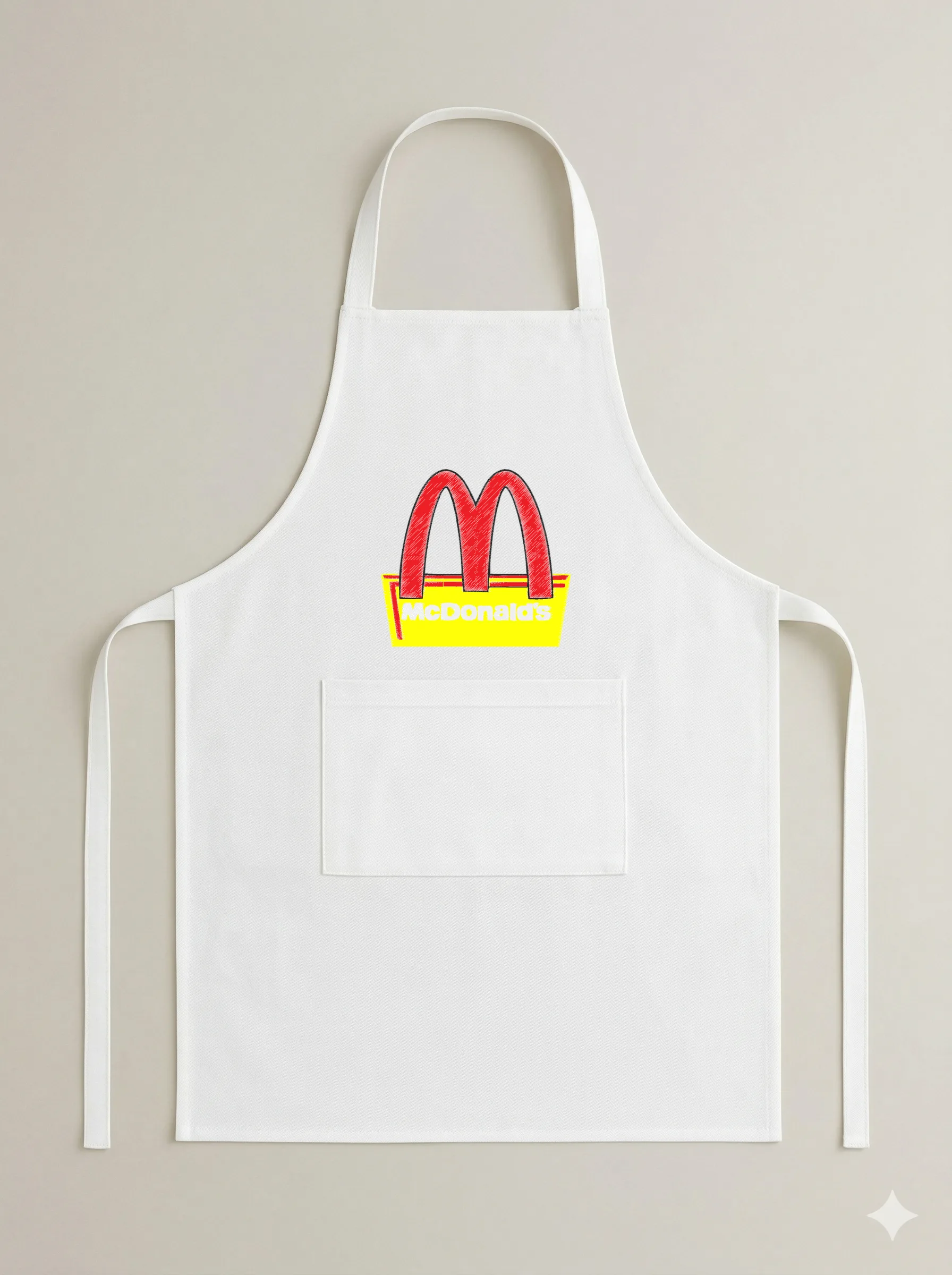 Дизайн машинной вышивки «Логотип McDonald's» (95.6×89 мм) — вид 6