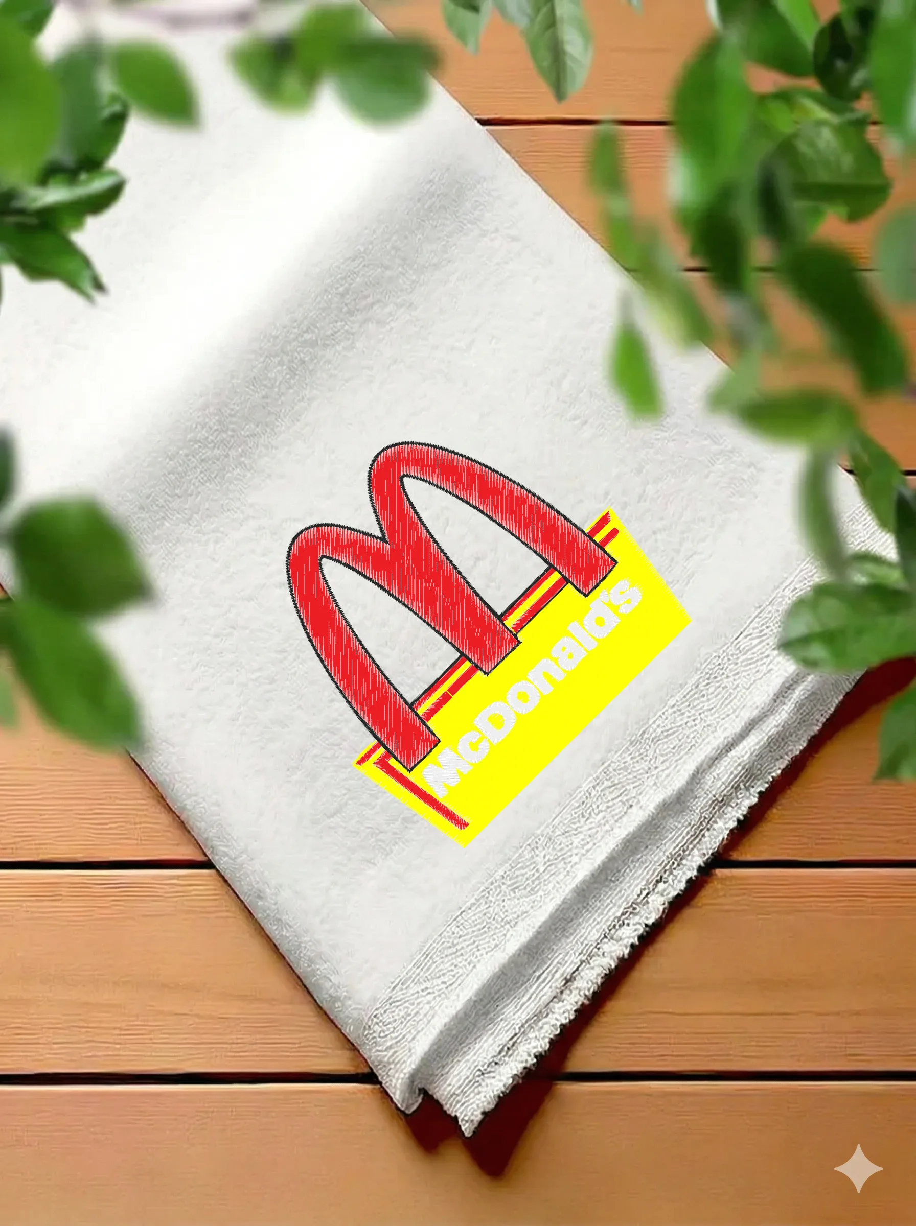 Дизайн машинной вышивки «Логотип McDonald's» (95.6×89 мм) — вид 7
