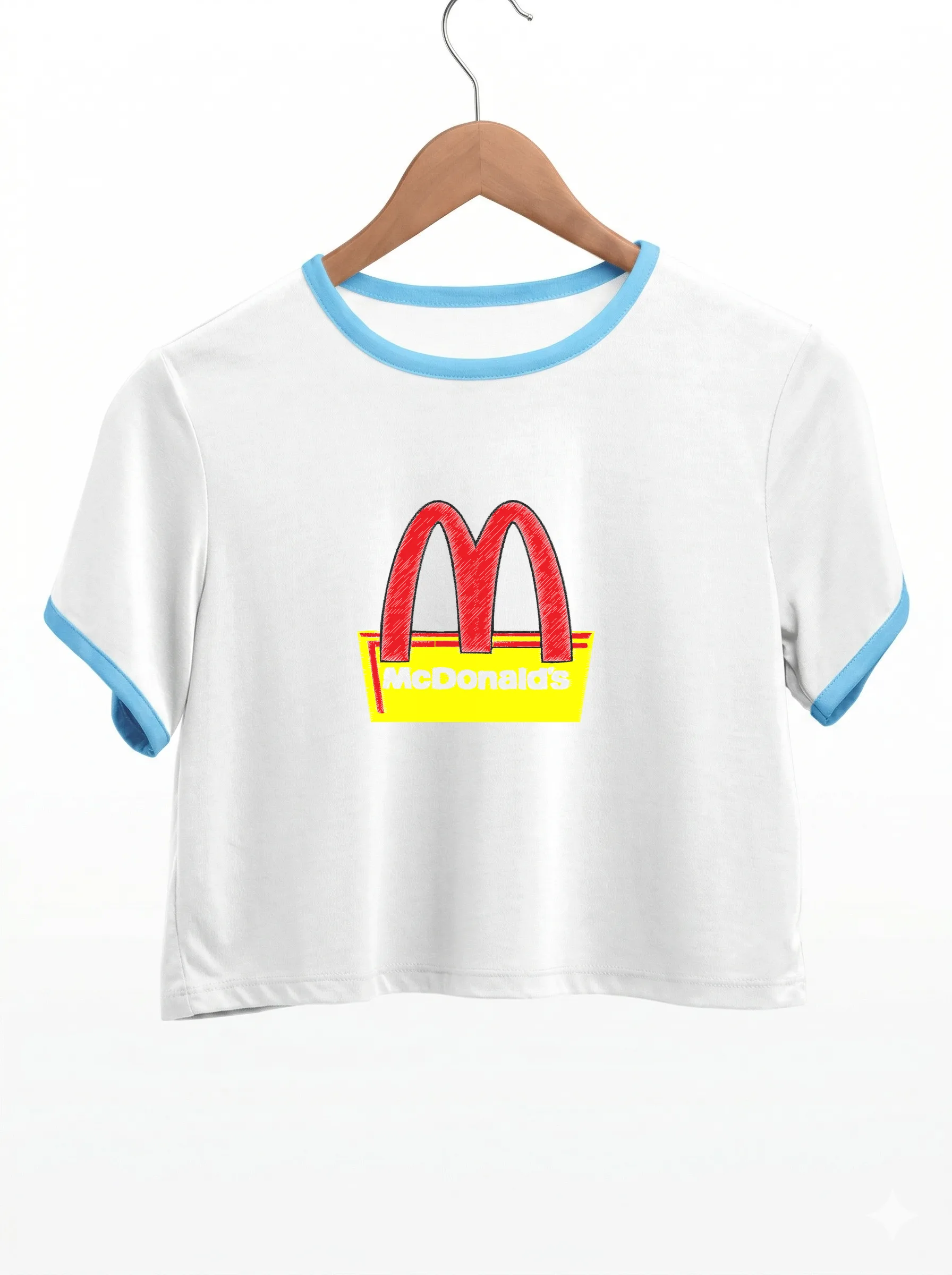 Дизайн машинной вышивки «Логотип McDonald's» (95.6×89 мм) — вид 9