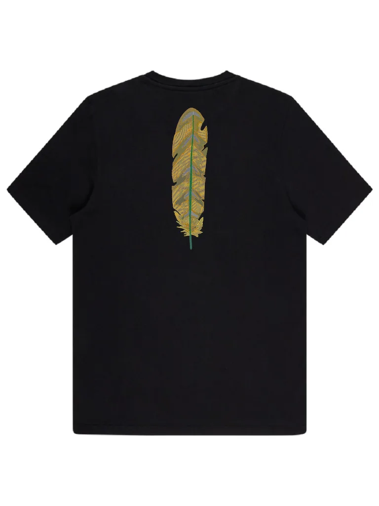 Дизайн машинной вышивки «Золотистое перо птицы» (38.8×153.7 мм) — вид 4