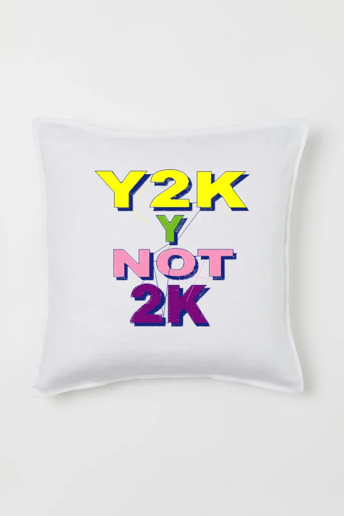 Дизайн машинной вышивки «Надпись Y2K Y NOT» (101×102.7 мм) — вид 2
