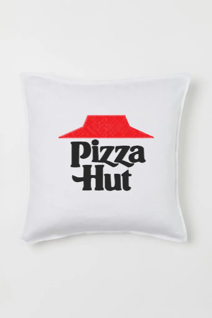 Дизайн машинной вышивки «Логотип Pizza Hut» (144.2×180.6 мм) — вид 2