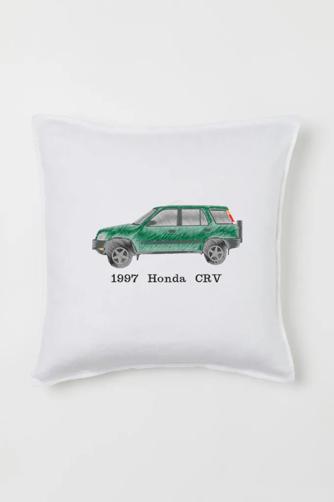 Дизайн машинной вышивки «Автомобиль Honda CR-V» (96.3×176.1 мм) — вид 2