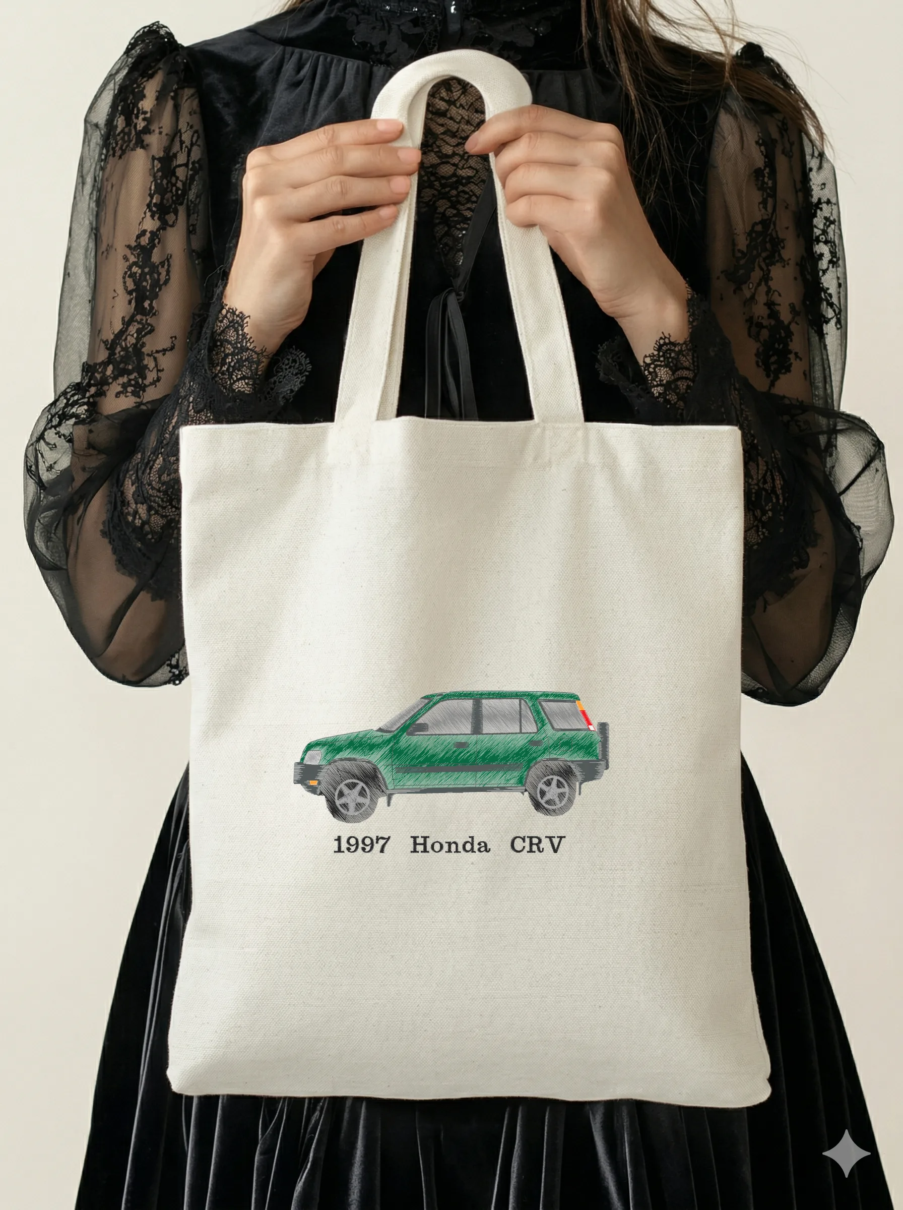 Дизайн машинной вышивки «Автомобиль Honda CR-V» (96.3×176.1 мм) — вид 5