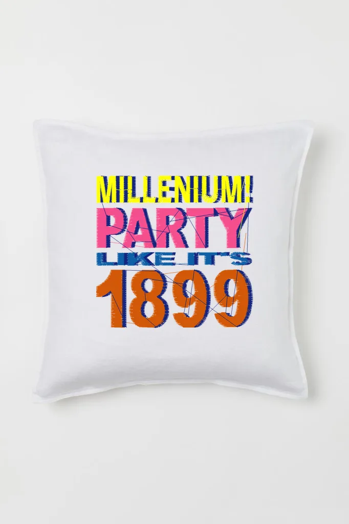 Дизайн машинной вышивки «Вечеринка Миллениум 1899» (103×100 мм) — вид 2