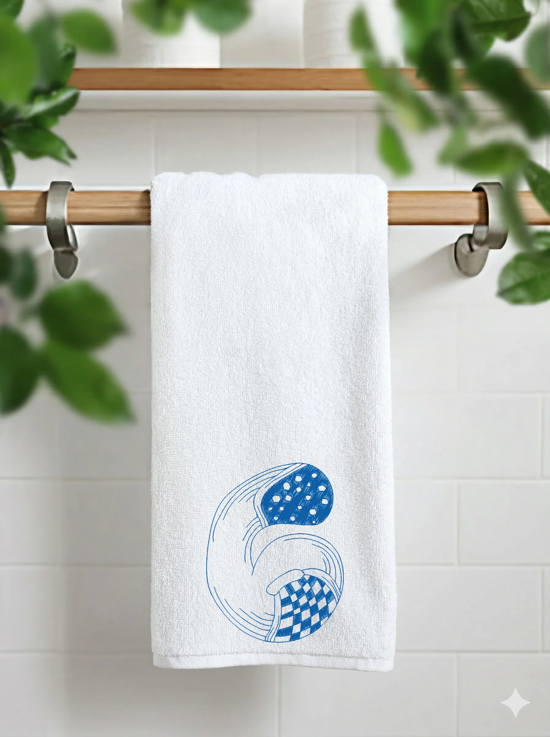 Дизайн машинной вышивки «Декоративная узорчатая буква» (58.2×76.2 мм) — вид 11