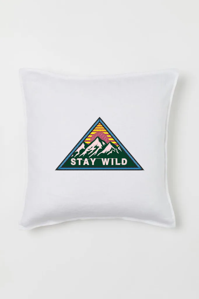 Дизайн машинной вышивки «Шеврон Stay Wild» (101.9×61 мм) — вид 2