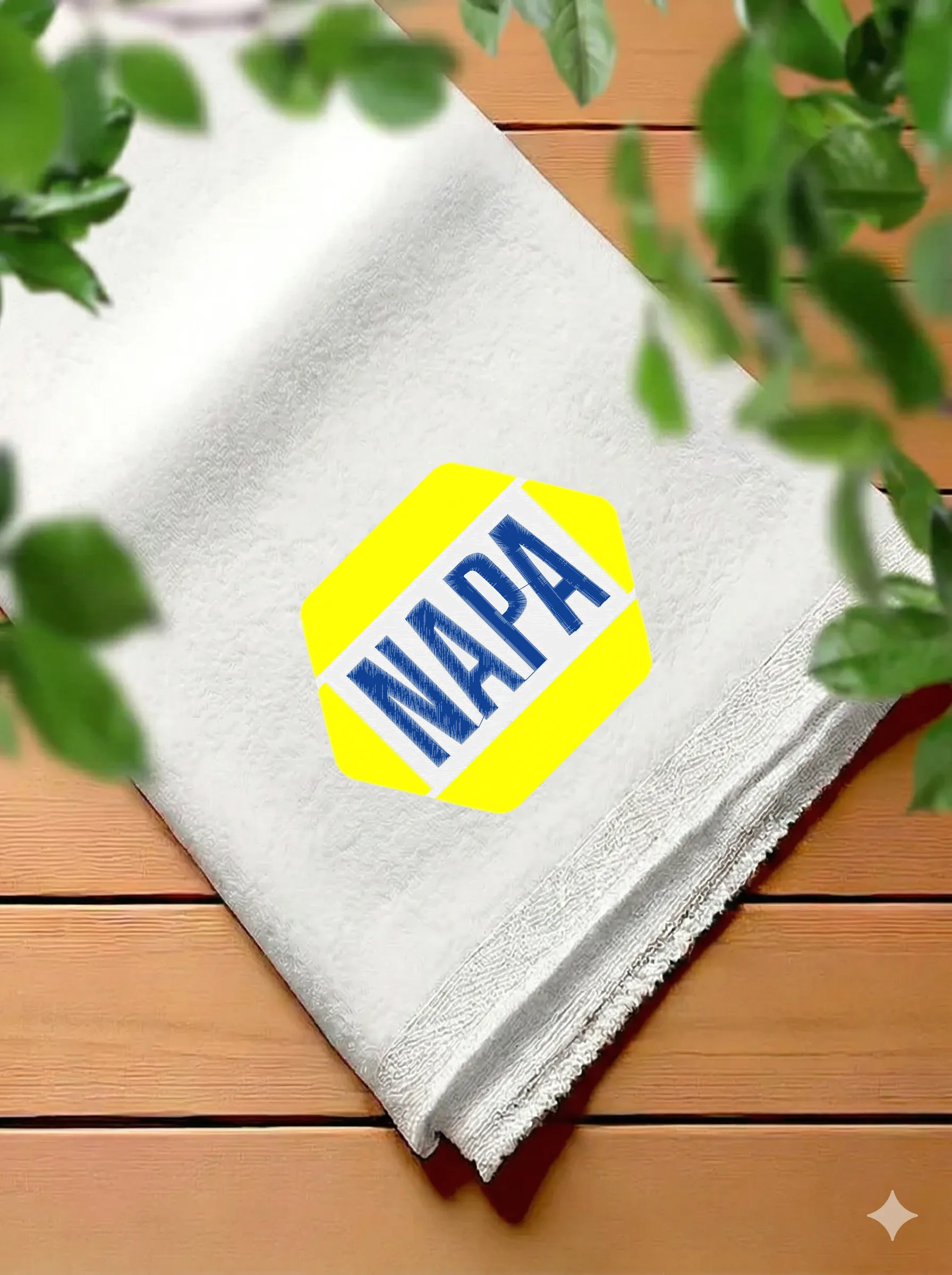 Дизайн машинной вышивки «Логотип NAPA Auto Parts» (140.2×179.4 мм) — вид 7
