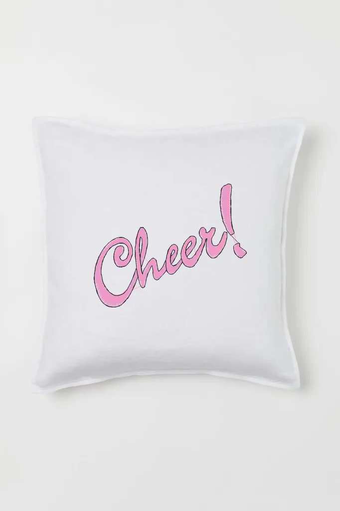 Дизайн машинной вышивки «Розовая надпись Cheer» (79.2×63.8 мм) — вид 2
