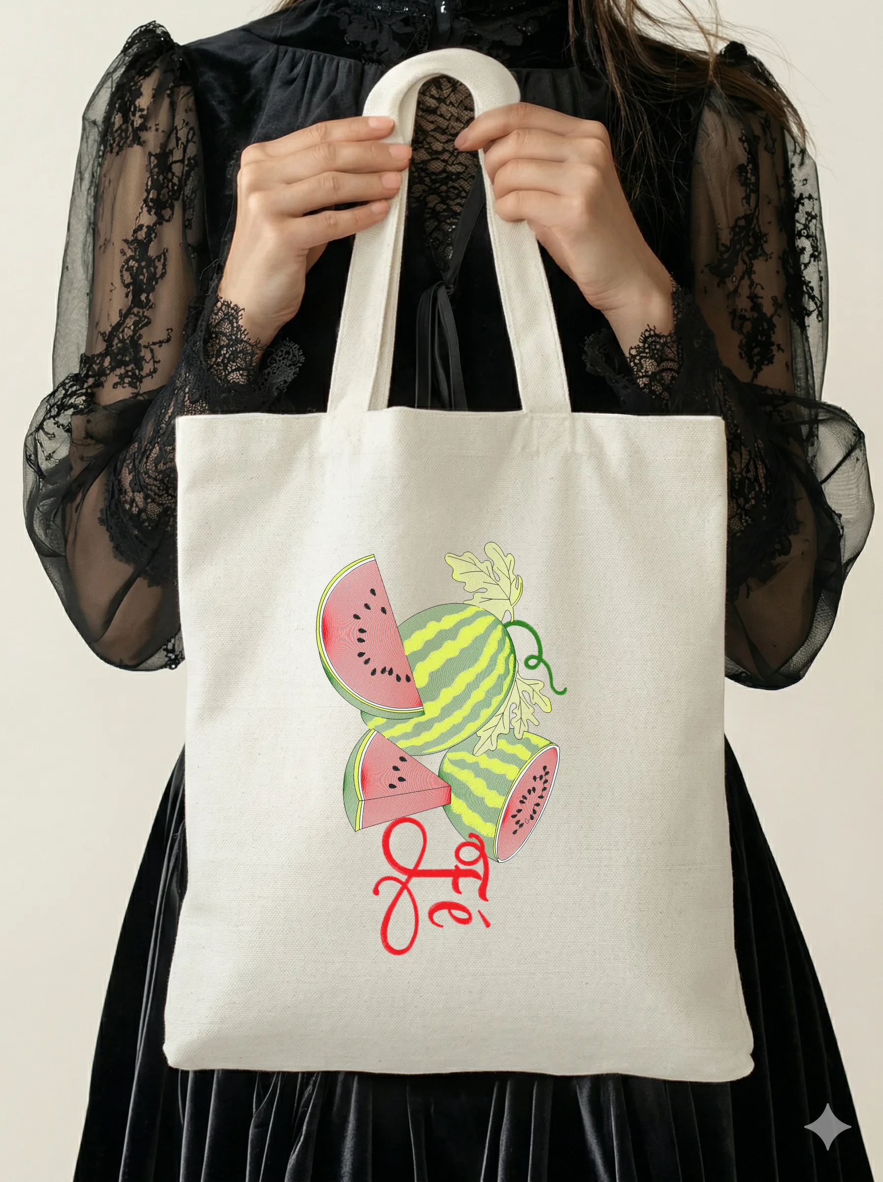 Дизайн машинной вышивки «Сочный арбуз» (145.8×240.2 мм) — вид 5