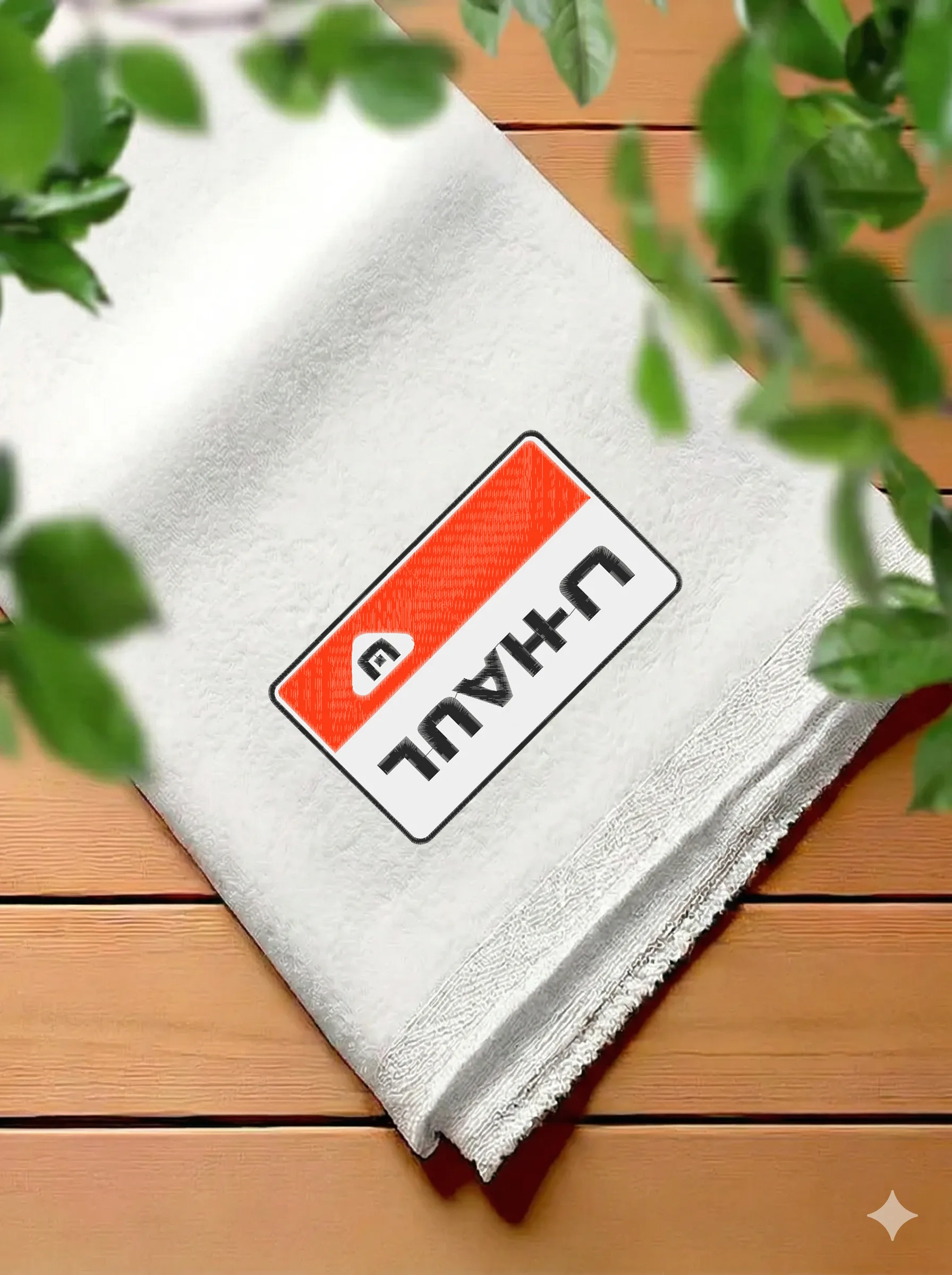 Дизайн машинной вышивки «Логотип U-Haul» (141.4×240.6 мм) — вид 7